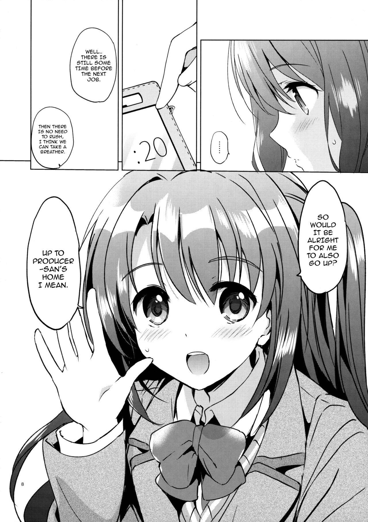 (C89) [Kurimomo (Tsukako)] Uzuki Watch (THE IDOLM@STER CINDERELLA GIRLS) [English] page 8 full