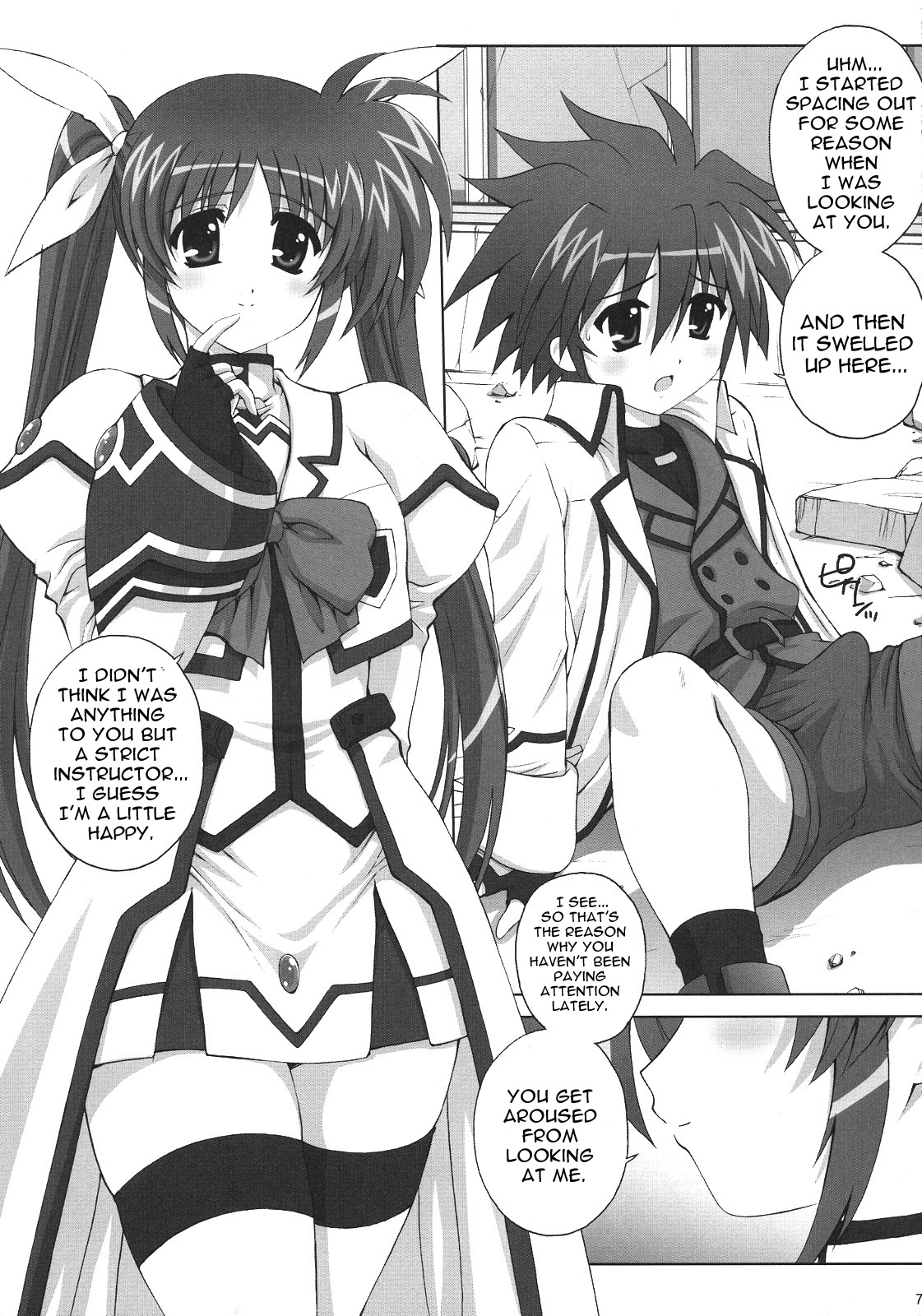 (C76) [Kamogawaya (Kamogawa Tanuki)] Nineteens Ne (Mahou Shoujo Lyrical Nanoha) [English] page 6 full