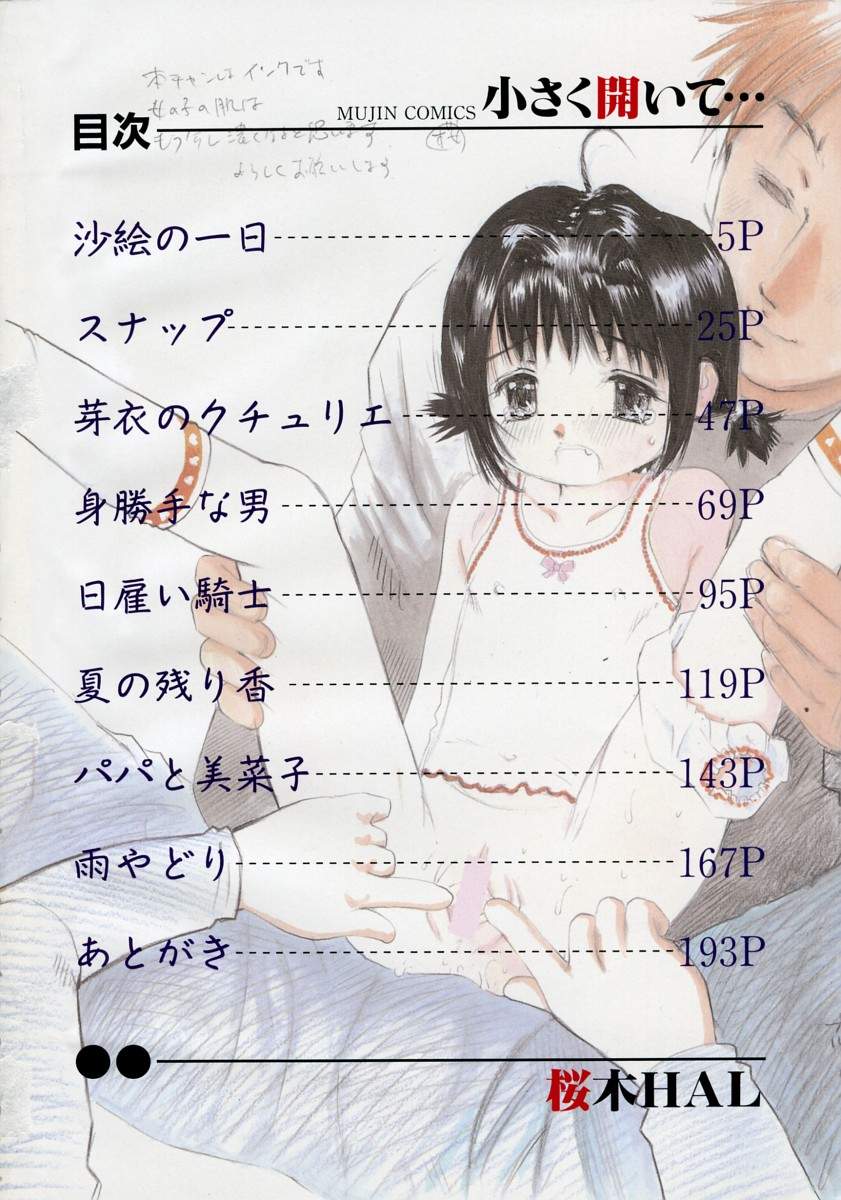 [Sakuragi HAL] Chiisaku Hiraite... | Ouvrez petit... page 6 full