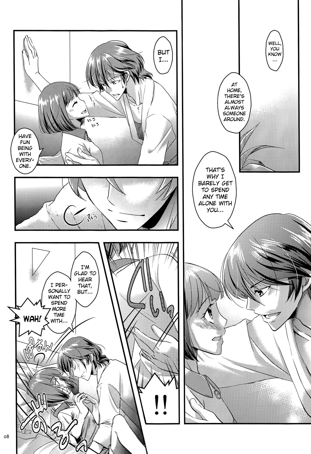 (Love ♥ Collection 2016 in Summer) [Xyzyroh, Enishing (Sanase Nasa, Enishi Nasa)] Many Many Honey (Scared Rider Xechs) [English] [biribiri] page 8 full