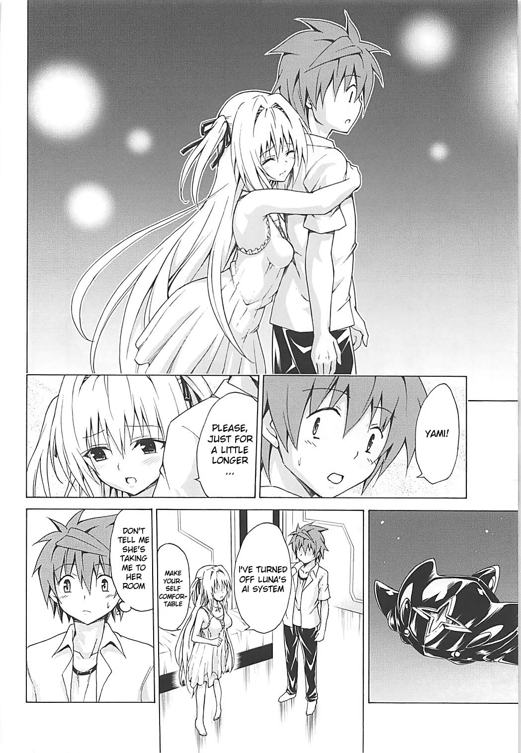 (C93) [TORA MACHINE (Kasukabe Taro)] Mezase! Rakuen Keikaku Vol. 4 (To LOVE-Ru) [English] [AnimeGroover] page 9 full