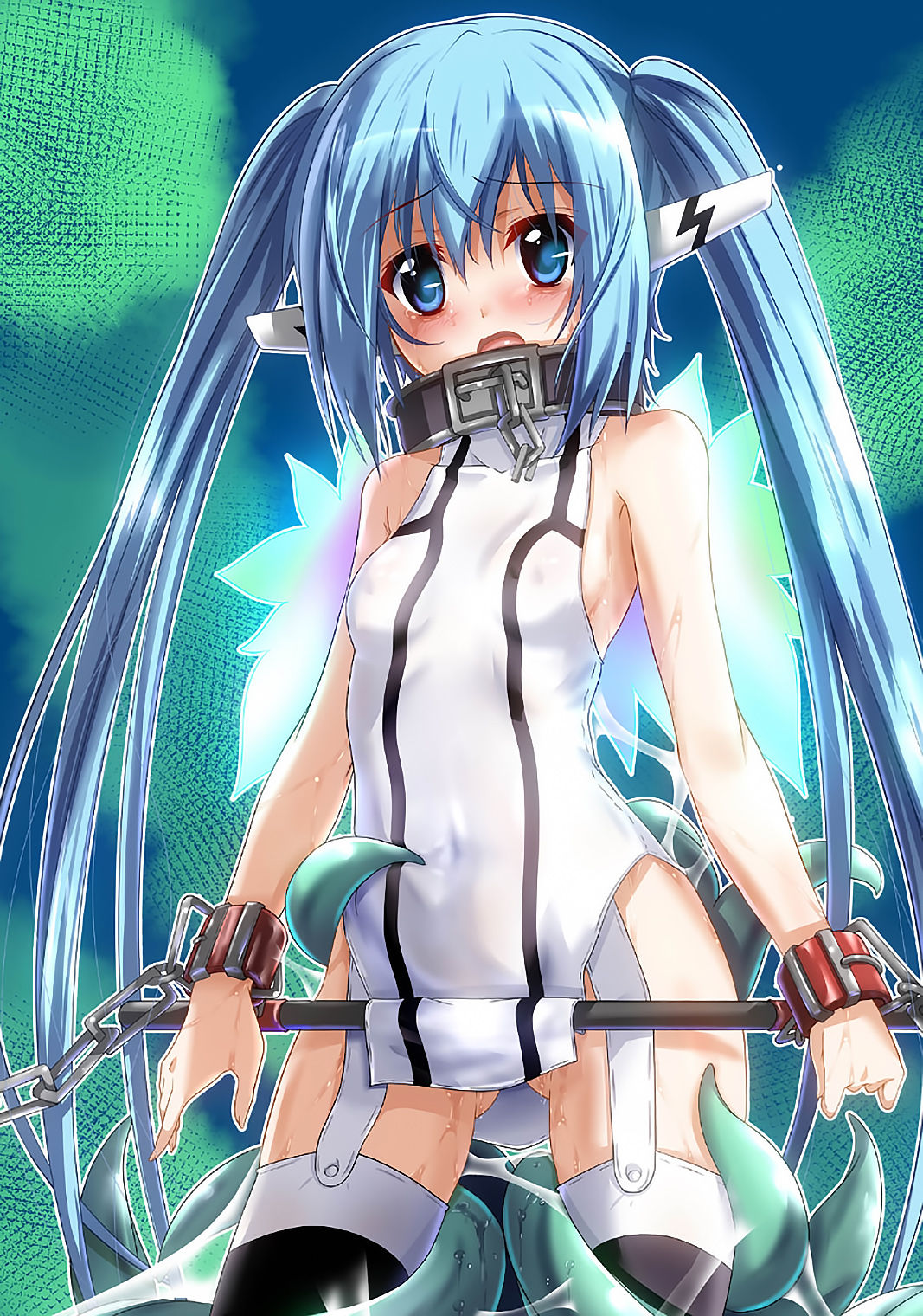 (C91) [Yoru no Benkyoukai (Fumihiro)] βIV Oshioki Nymph (Sora no Otoshimono) [Chinese] [无毒汉化组] page 3 full