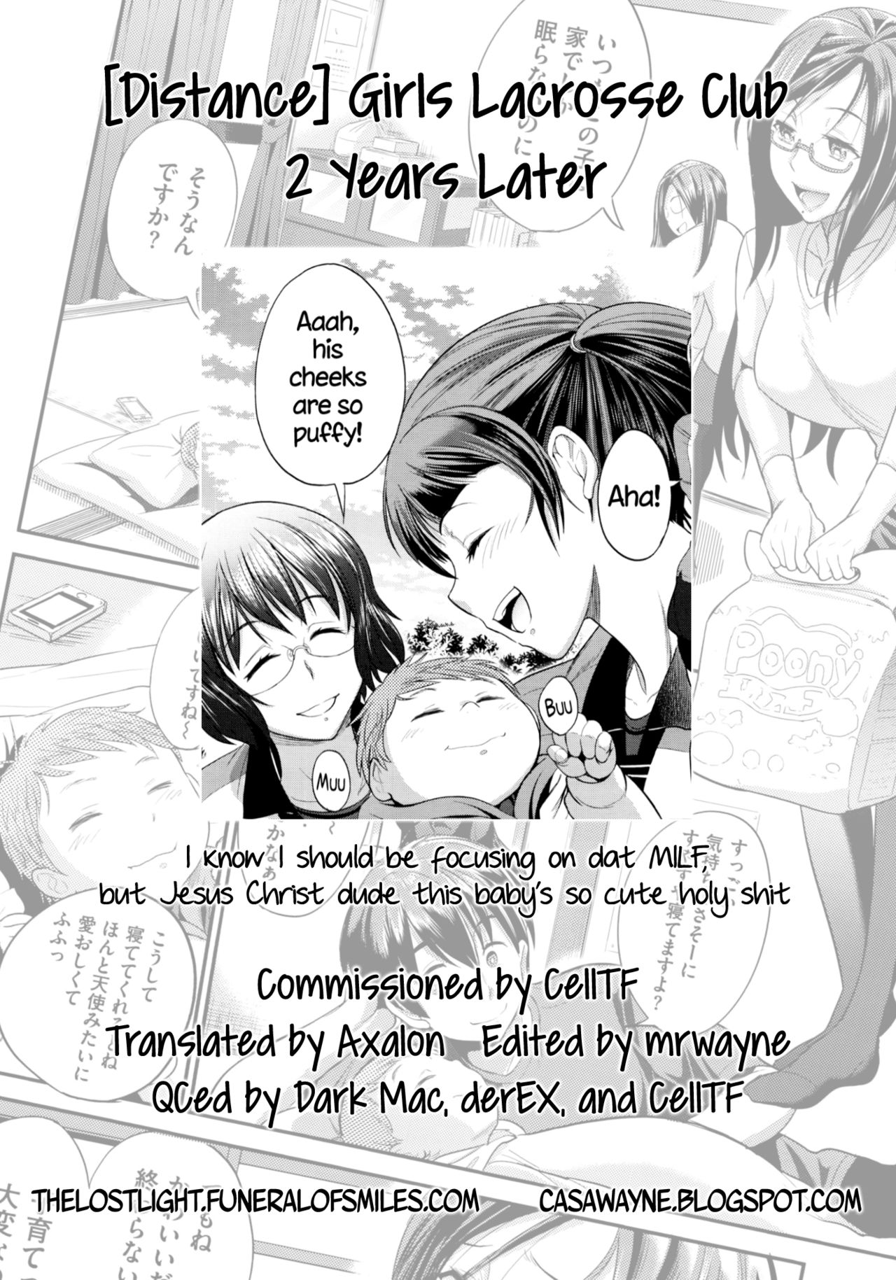 [DISTANCE] Joshi Lacu! - Girls Lacrosse Club ~2 Years Later~ (COMIC ExE 01) [English] =TLL + CW= page 37 full