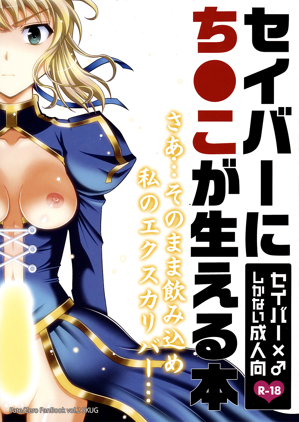 (C82) [SKUG (BUSHI)] Saber ni Chinko ga Haeru Hon (Fate/zero) page 1 full