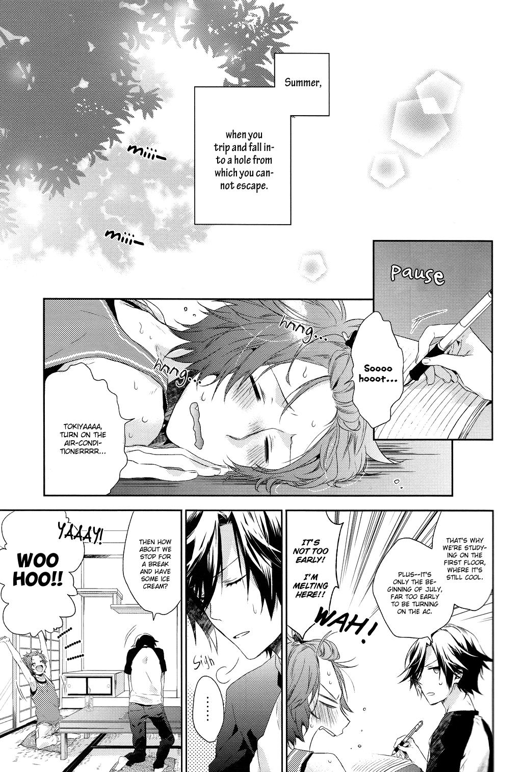 (Love Song ☆ Lesson ♪ 4th) [LEGO! (Nakagawa)] Kono Toi ni Kotae yo. | Answer Me This (Uta no Prince-sama) [English] [September Scanlations] [Incomplete] page 8 full