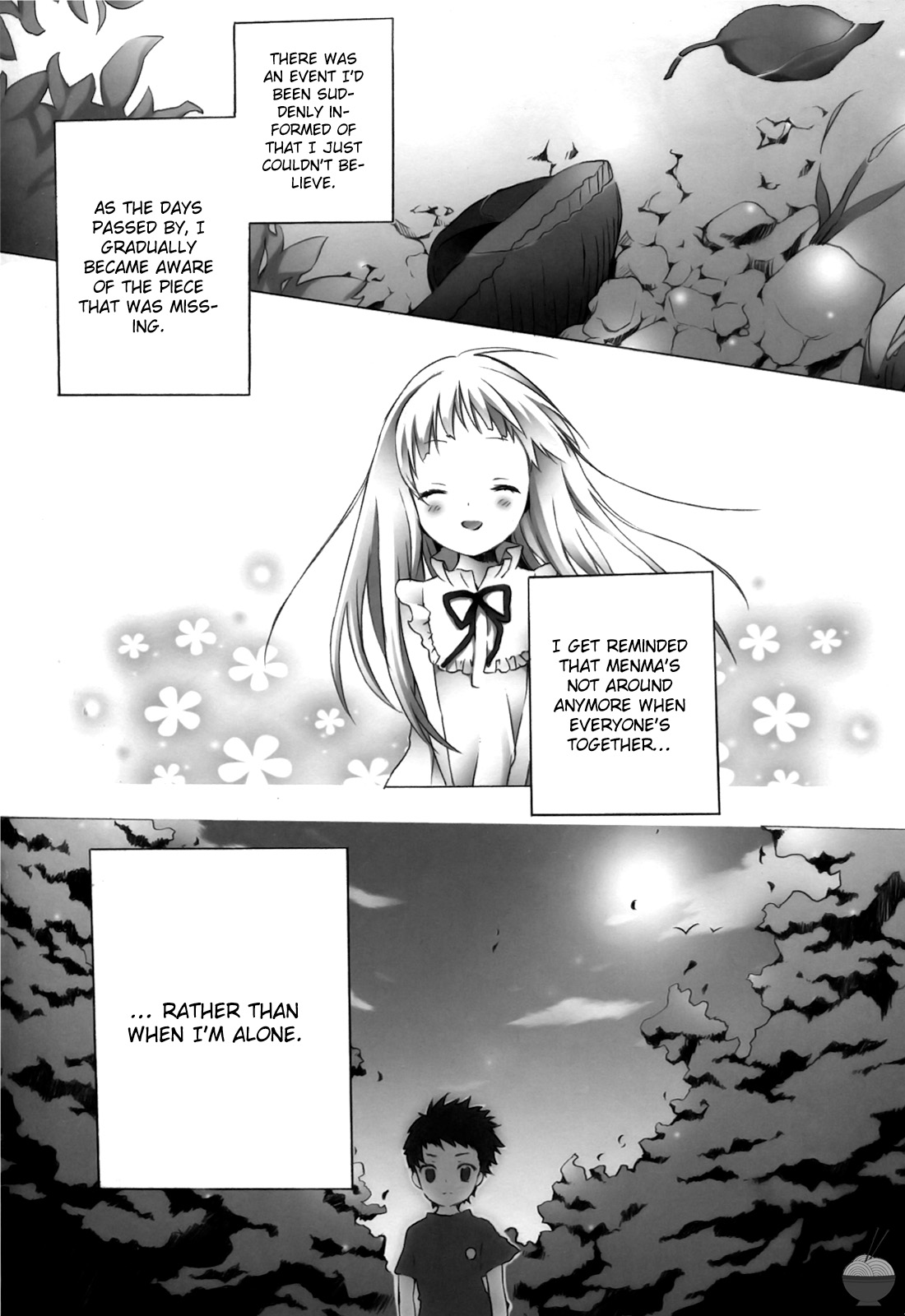 [Senyen] Kami-sama no Oboshimeshi (AnoHana) [Soba-Scans][English] page 4 full