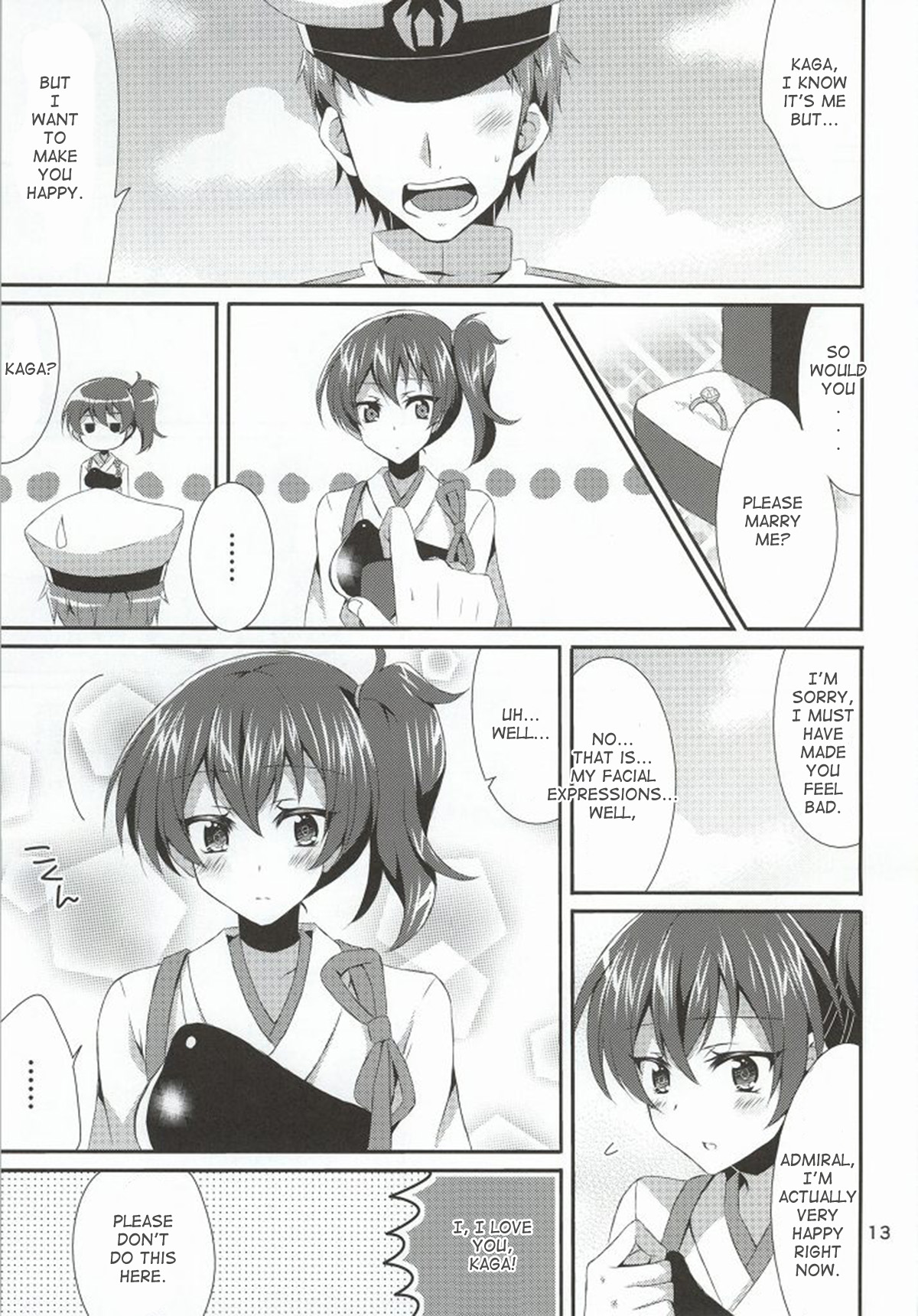 (C86) [PINK.in BLACK (Kanaru)] LOOK AT ME (Kantai Collection -KanColle-) [English] {Cutegirls} page 10 full