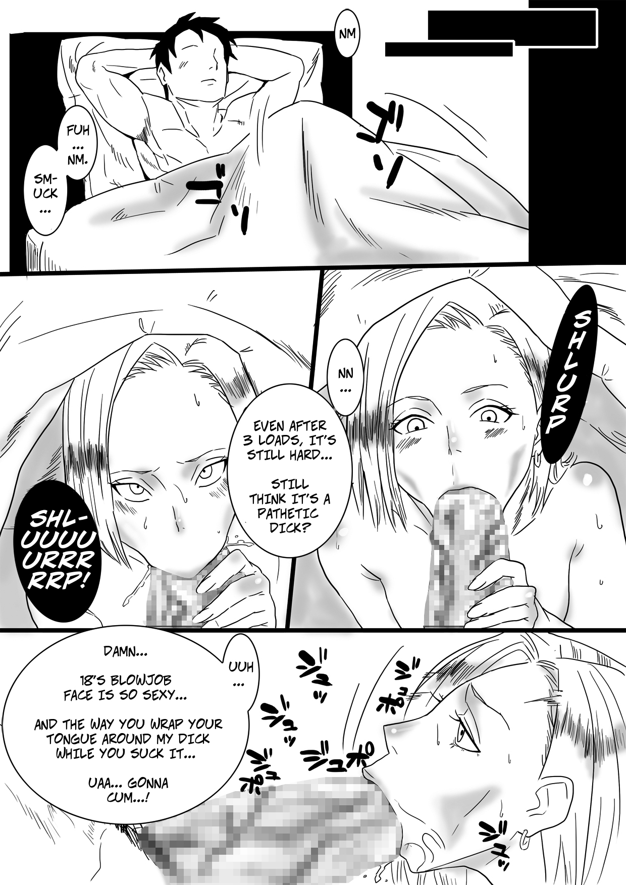 [Gujira 4-gou] Ona-Hole #18 (Dragon Ball) [English] page 13 full