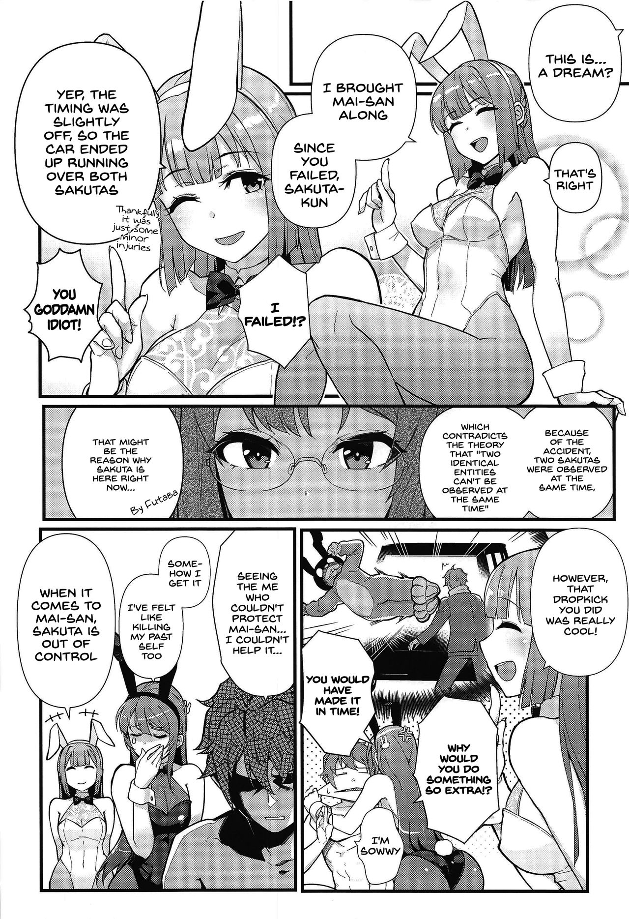 (C97) [Kayoudou (Matsuka)] Lucid Dream (Seishun Buta Yarou wa Bunny Girl Senpai no Yume o Minai) [English] [SDTLs] [Decensored] page 5 full