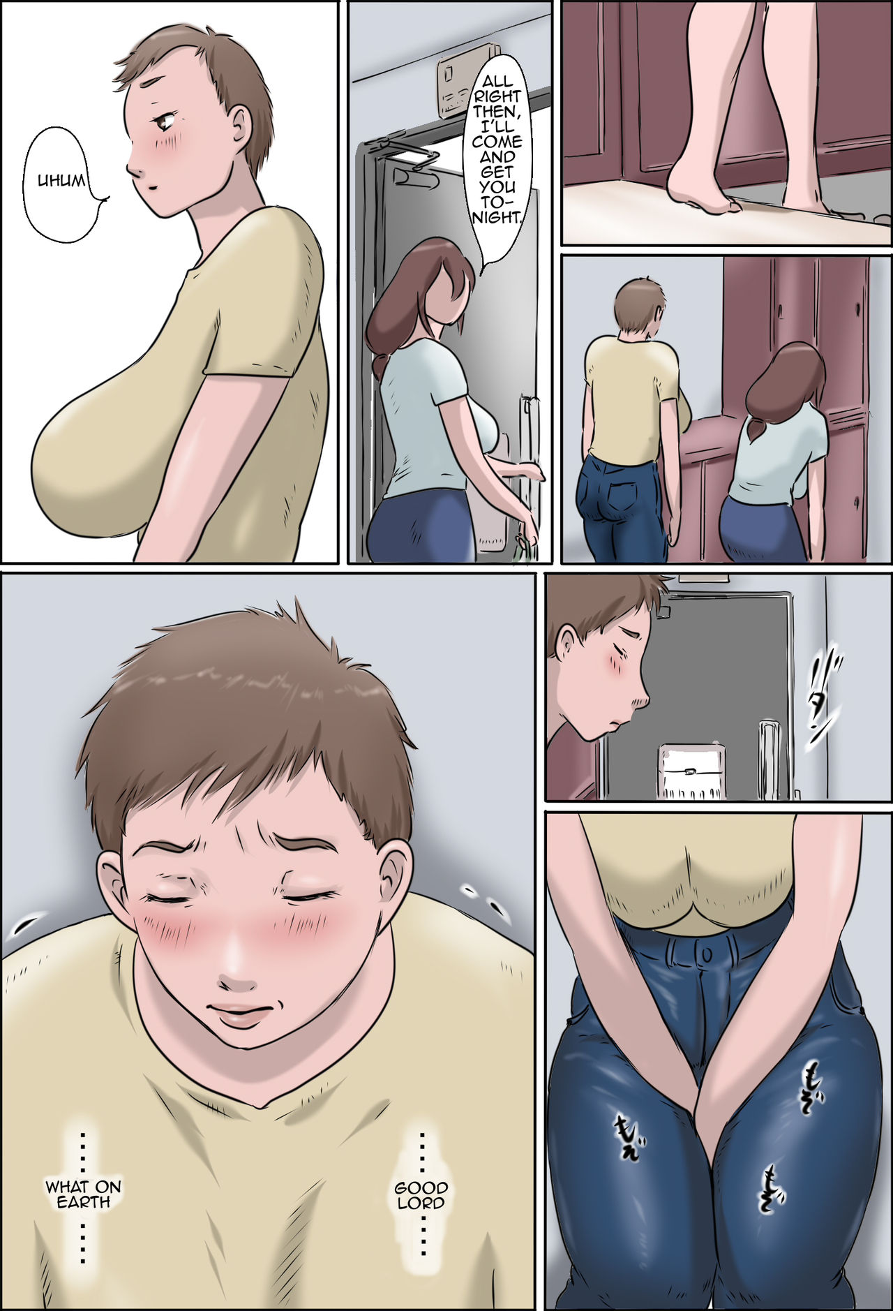 [Zenmai Kourogi] Haha wa Odoru Without mask | Dancing Mother Volume 2 Without Mask [English] [Amoskandy] page 6 full