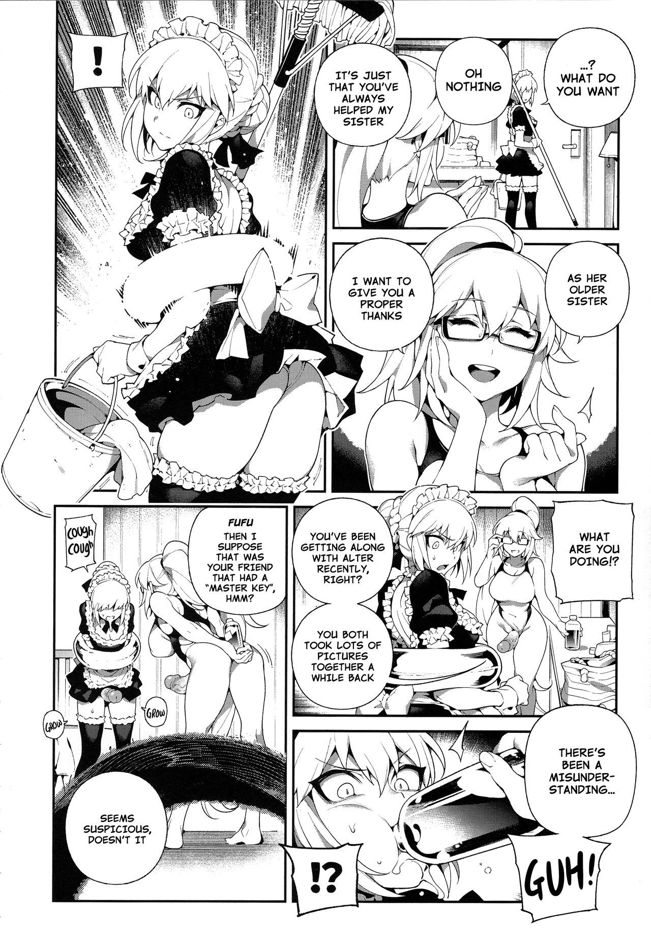 [Bear Hand (Fishine, Ireading)] CHALDEA MANIA・Kuro & Shiro | CHALDEA MANIA・Black & White (Fate/Grand Order) [English] [Nishimaru] page 16 full