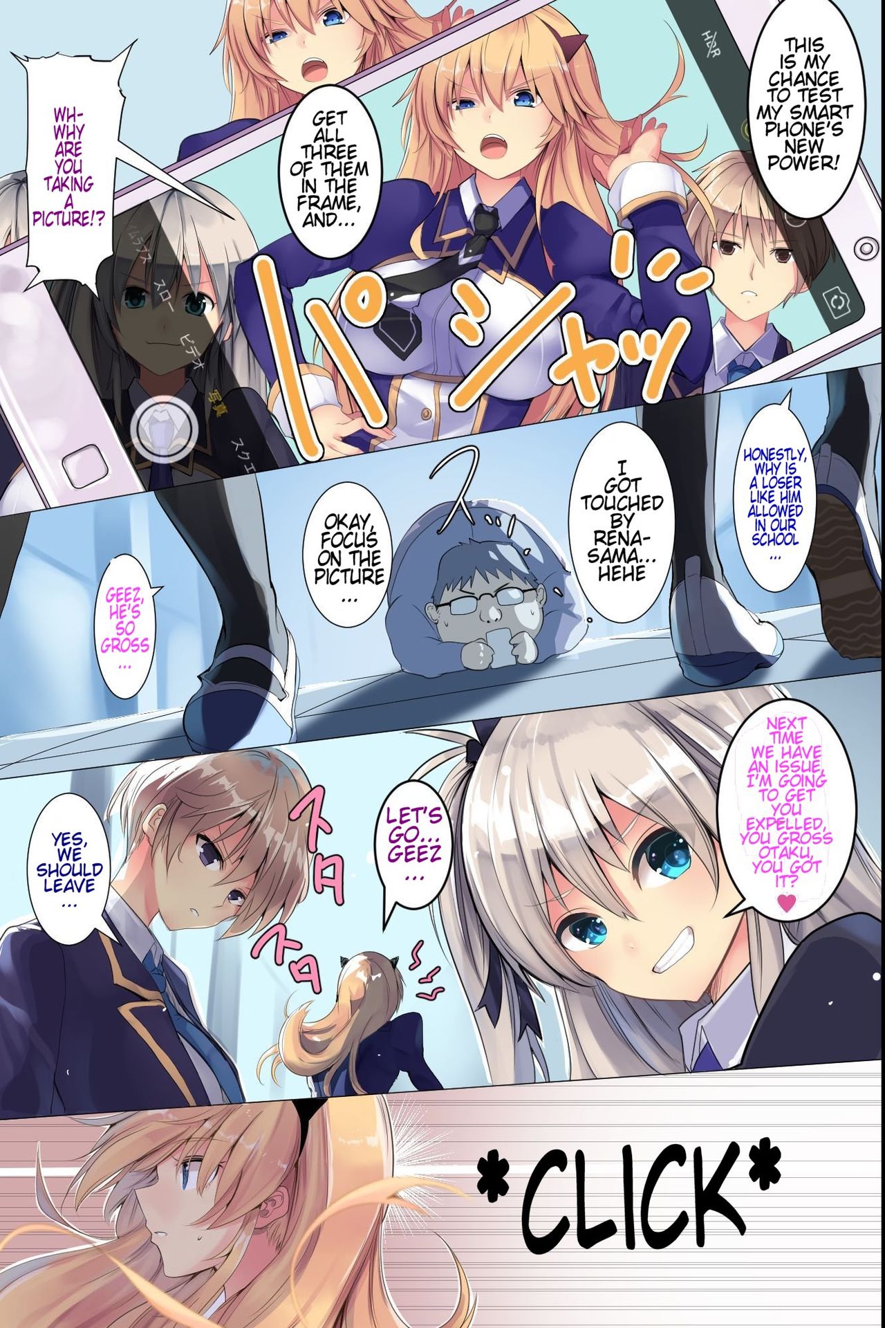 [MC] Ningen Ayatsuri Smapho ~ Kyousei Control de Ana Choukyou de Namaiki Onna o Juujun SeFri ni Kaizou | Human Puppeteering Smart Phone [English] [Tremalkinger] page 6 full