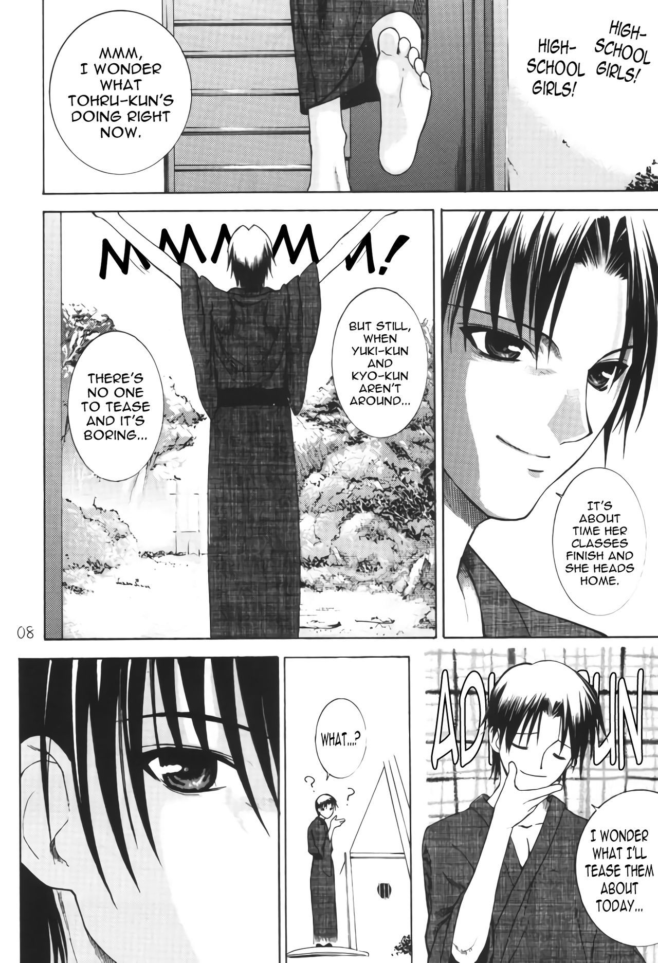 (SC15) [Oh!saka Spirits (Aiyama Toshikazu, Ugeppa)] Momoiro Kataomoi (Fruits Basket) [English] [N04h] page 7 full