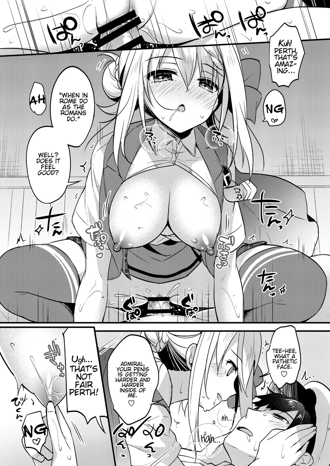 [Apple Water (Ringo Sui)] Perth-chan xx shite! (Kantai Collection -KanColle-) [English] [Kenren] [Digital] page 6 full