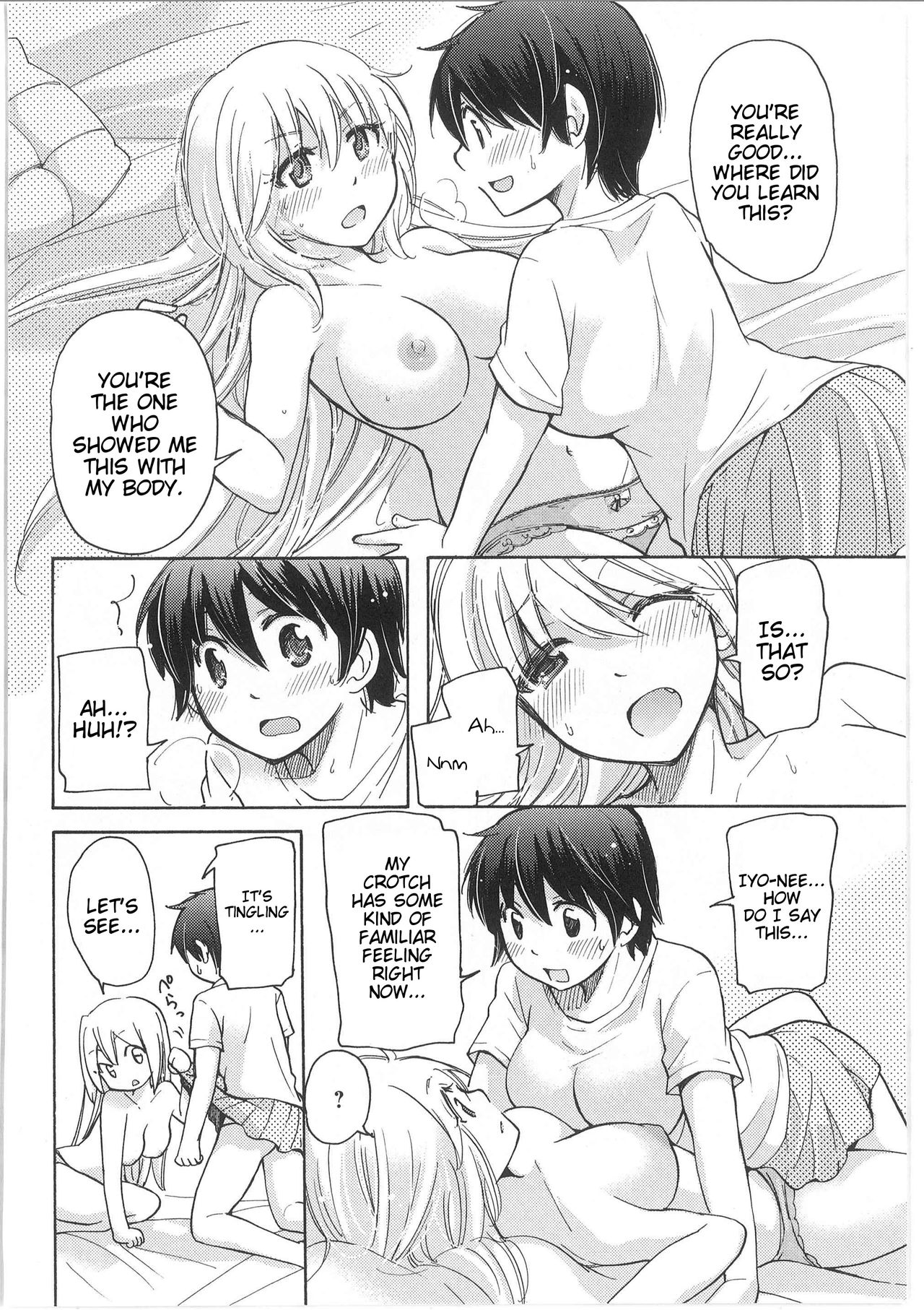 [Mikokuno Homare] Iyo to Makoto no Jijou | Iyo and Makoto's Situation (Change!) [English] [Cygnus] page 58 full