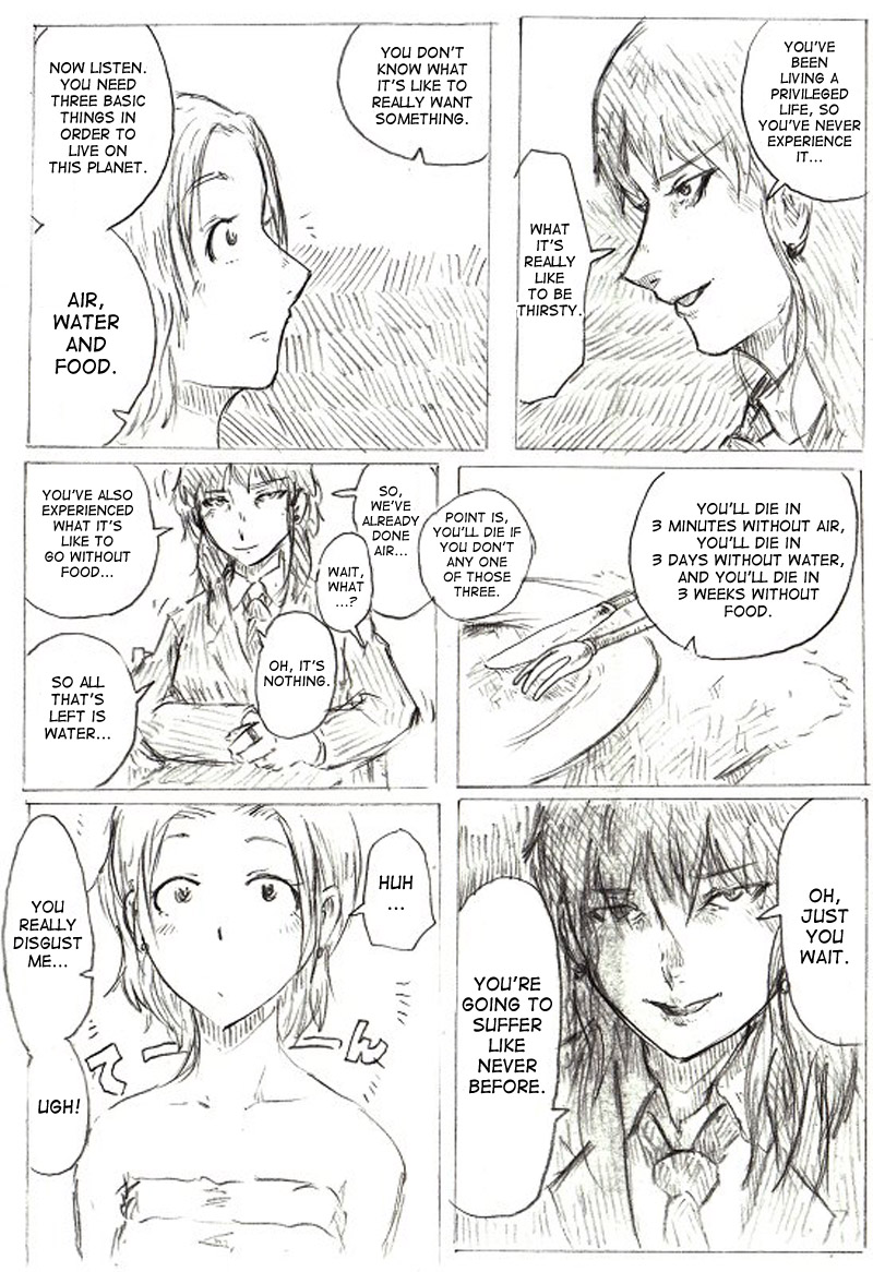 [Rain of grain, and pouring rain] Sweat, tears, salted herring [DesuDesu] page 3 full