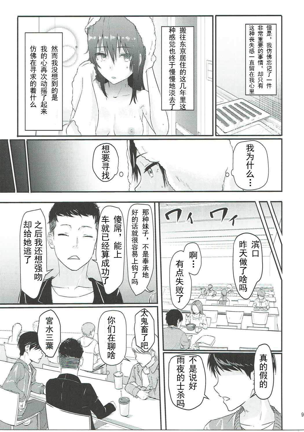 (SC2017 Winter) [Syukurin] Mitsuha ~Netorare~ (Kimi no Na wa.) [Chinese] page 8 full