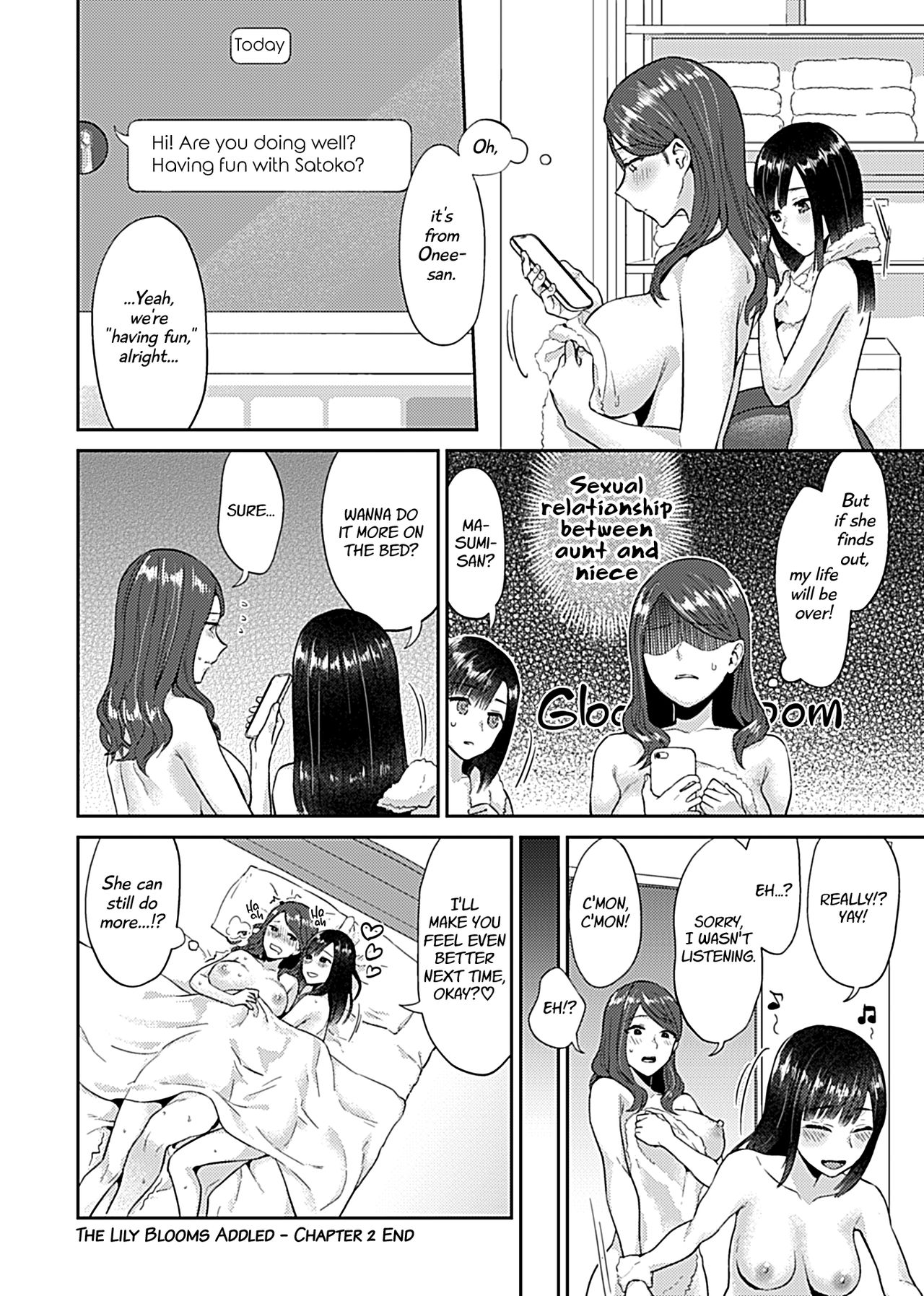 [Titiduki] Saki Midareru wa Yuri no Hana | The Lily Blooms Addled Ch. 1-2 [English] [Digital] page 40 full