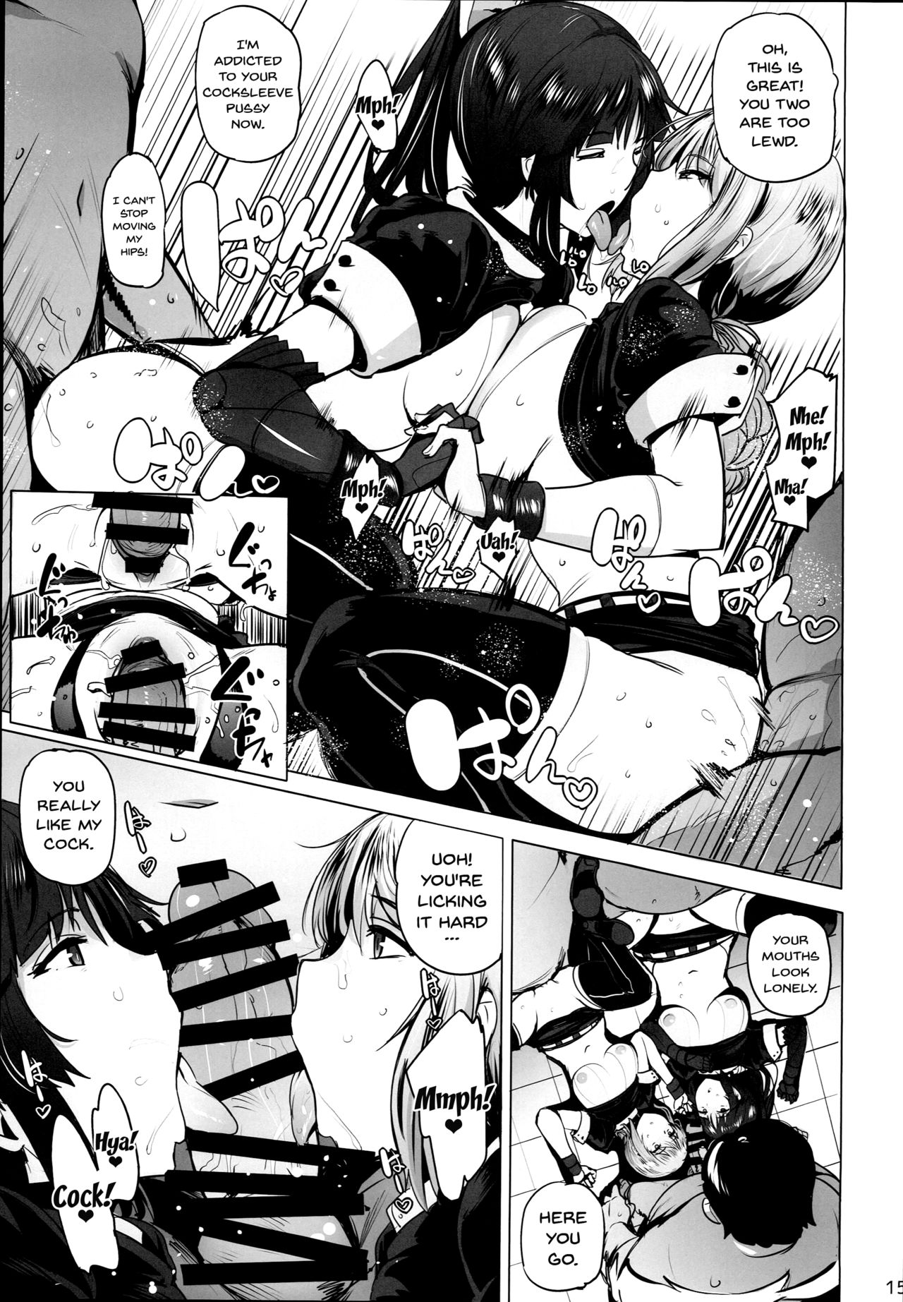 (C93) [wakamaker (wakamesan)] Tenshi to Robot | Angel and Robot (Fate/Grand Order) [English] {Doujins.com} page 15 full