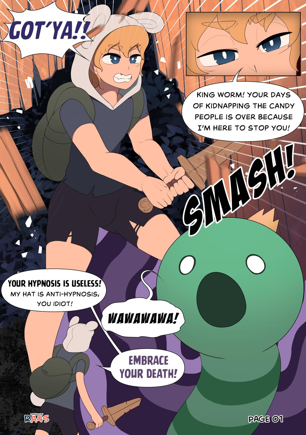 [Ra4s] - Adventure Time - King Worm - English (WIP) page 2 full