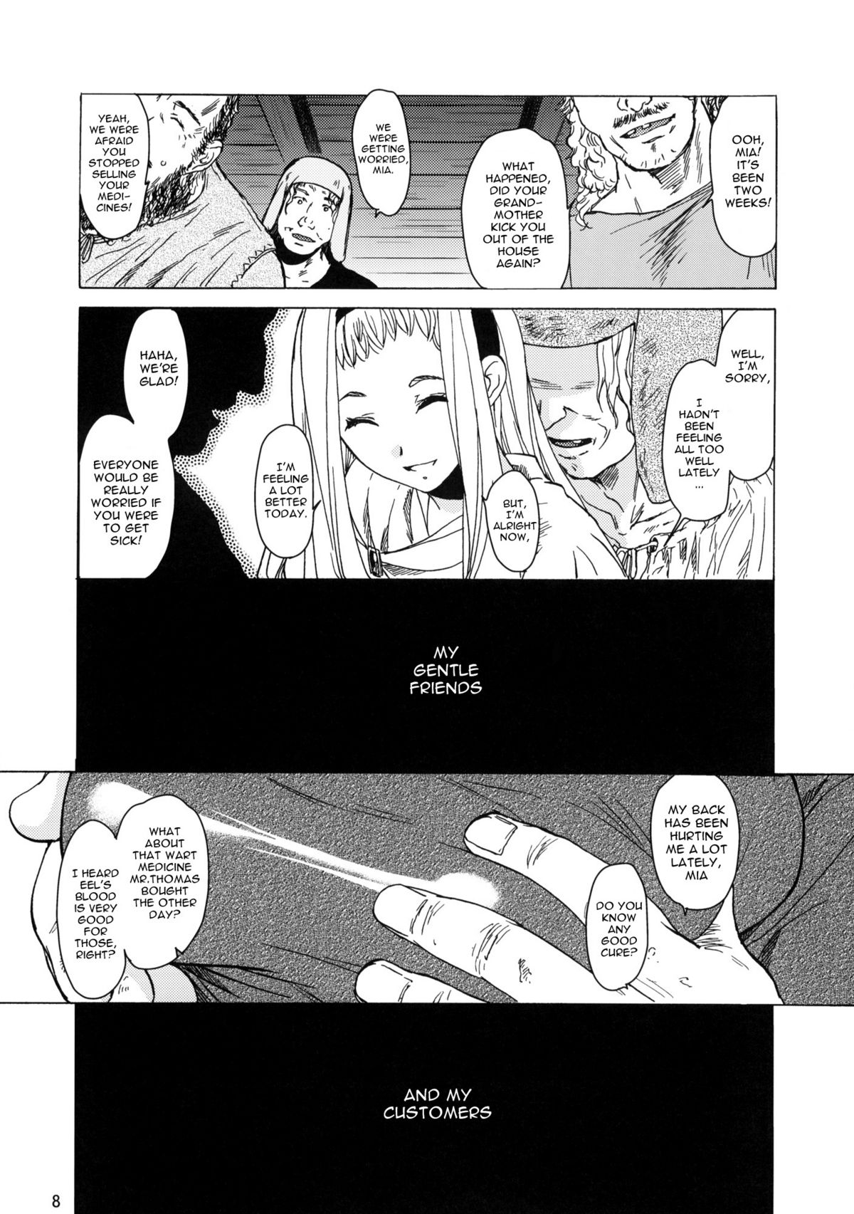 (COMITIA95) [Toko-ya (HEIZO, Kitoen)] Saint Foire Festival eve - Mia [English] {Mant} page 7 full