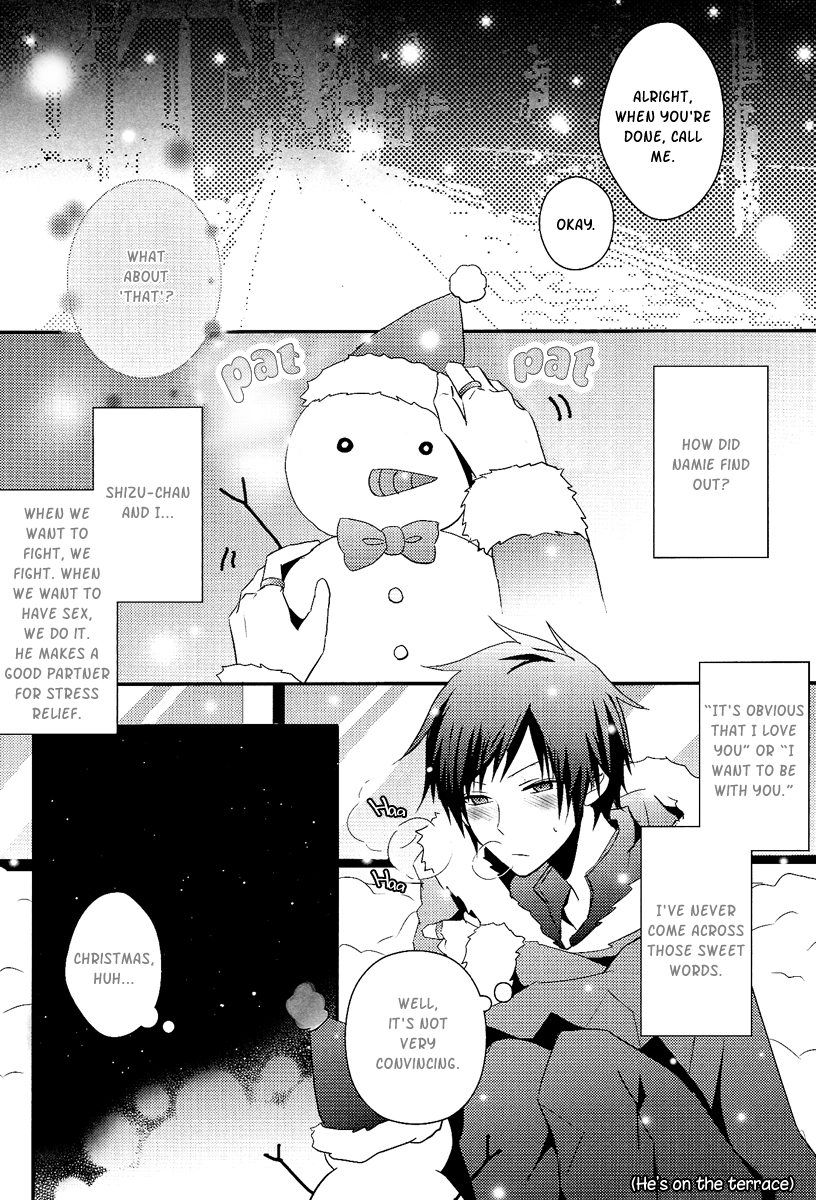 (C81) [UNAP! (Maine)] Bartender-Clad Santa Claus (Durarara!!) [English] [Yaoi-Sei] page 11 full