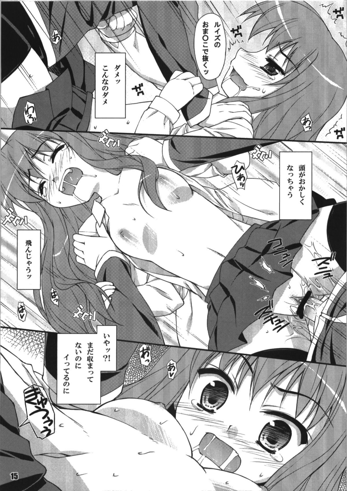 (C74) [EasyGame (Hoshizaki Hikaru)] mouyadako no inu (Zero no Tsukaima) page 15 full