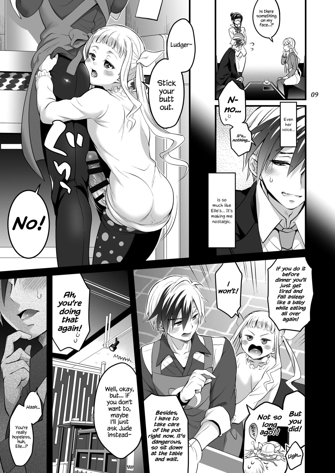 [Temparing (Tokimachi Eisei)] Futanari Lara to Kozukuri Sex (Tales of Xillia 2) [English] {Hennojin} [Digital] page 9 full