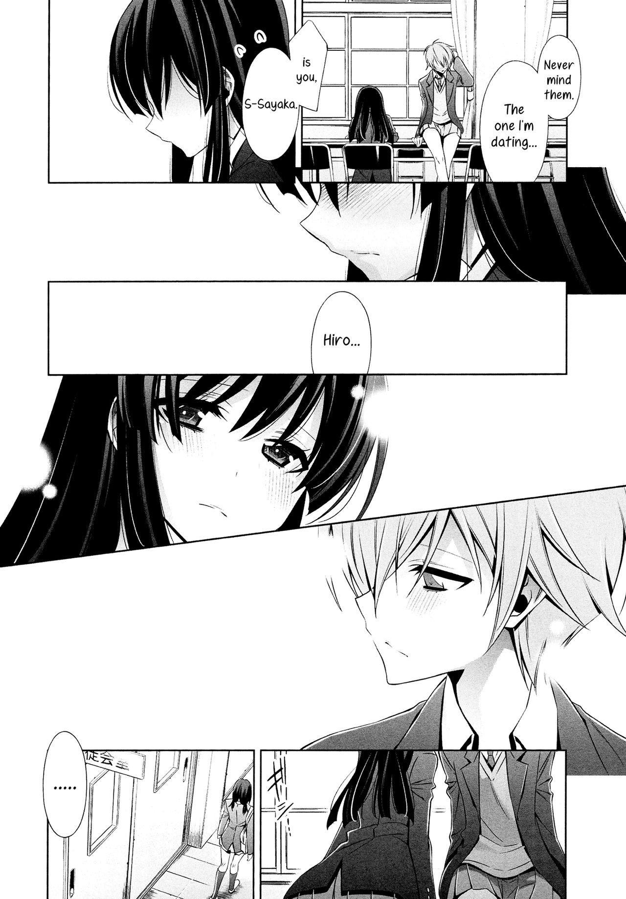 [Takano Saku] Osananajimi no Kimi - Zenpen | You, My Childhood Friend - Part 1 (Kanojo to Watashi no Himitsu no Koi) [English] [Yuri-ism] page 6 full