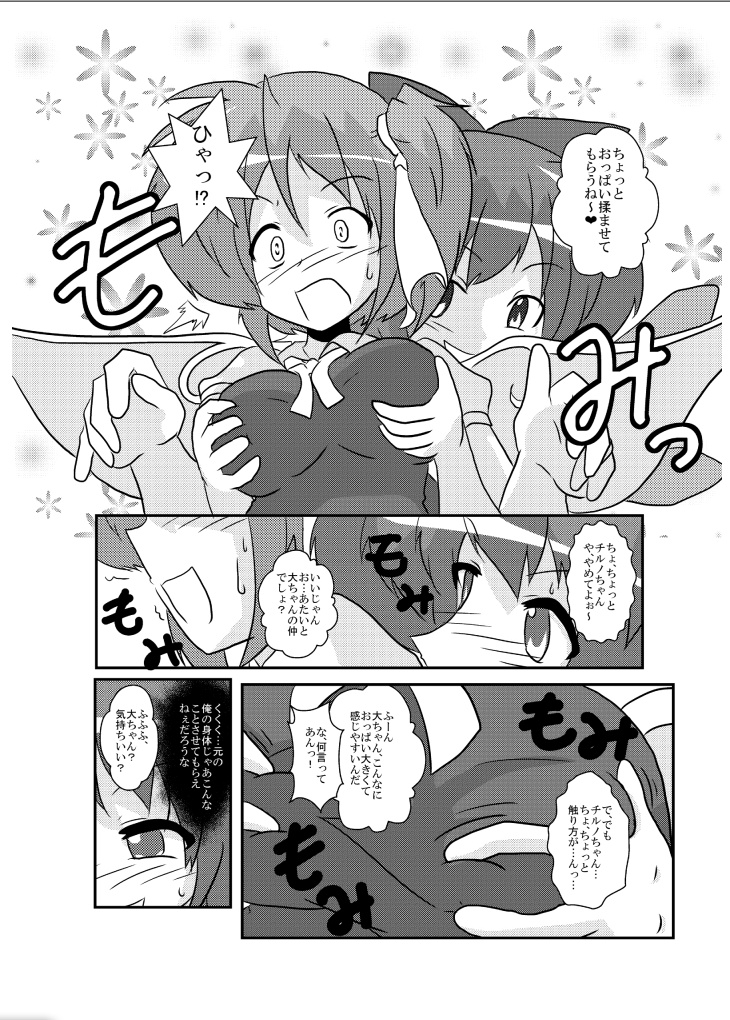 [Ameshoo (Mikaduki Neko)] Touhou TS Monogatari ~Cirno hen~ (Touhou Project) [Digital] page 11 full