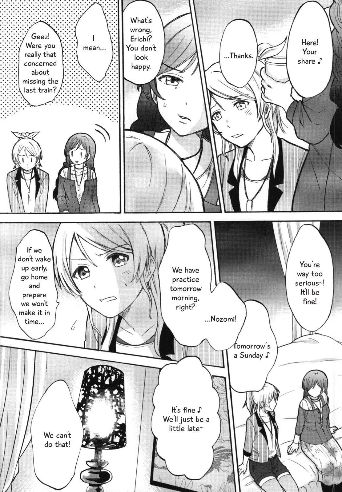 (Bokura no Love Live! 7) [mushiyaki!! (Kanbayashi Makoto)] Dame Dame! My Darling | My Useless Useless Darling (Love Live!) [English] {Seiyuuri & Rexbandit} page 4 full