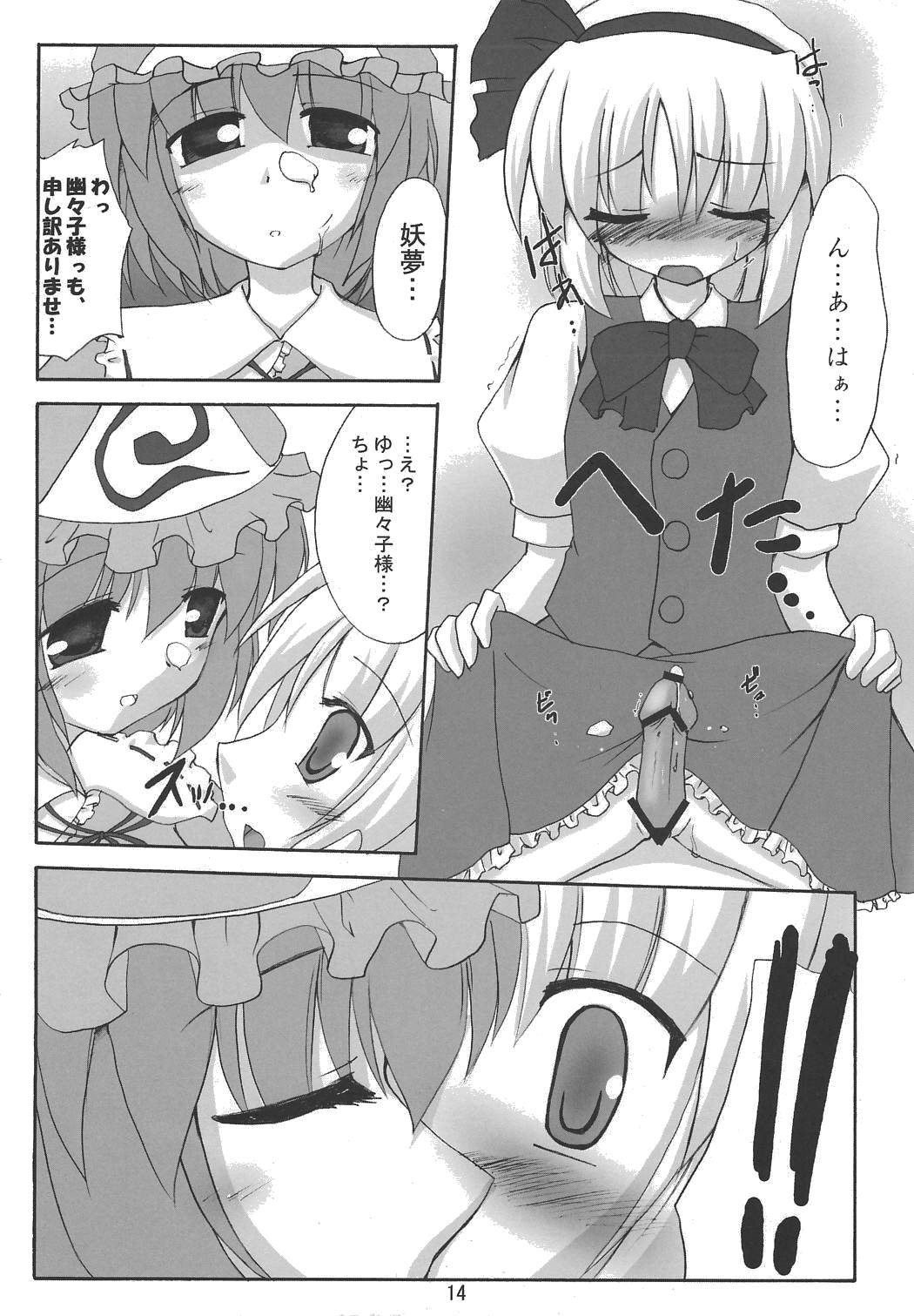 (SC31) [Yuugen Jikkou (Gonzaburo-)] Muyuu Gekka (Touhou Project) page 13 full