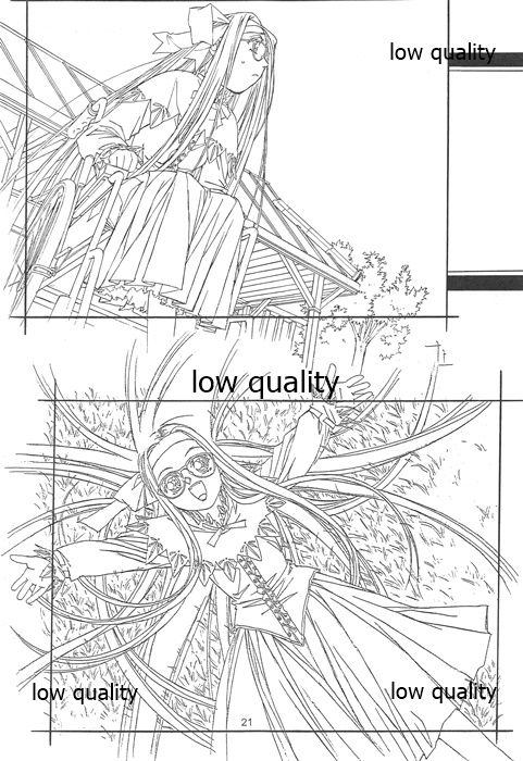 (C60) [大人の童話 (竹井正樹)] Flutter of birds 線画集 page 20 full