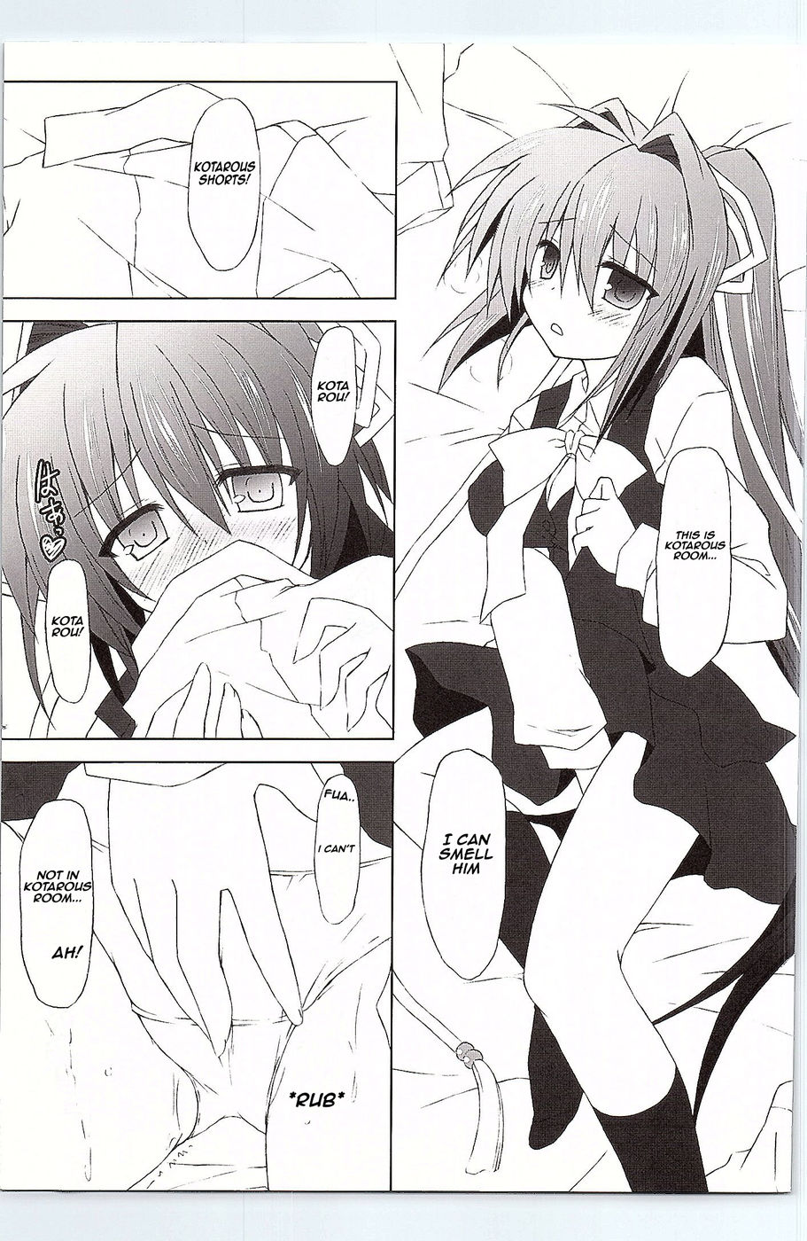 (C81) [Navy Blue (Kagura Nanaki)] Another Days Lucia (Rewrite) [English] [frogstat] page 8 full