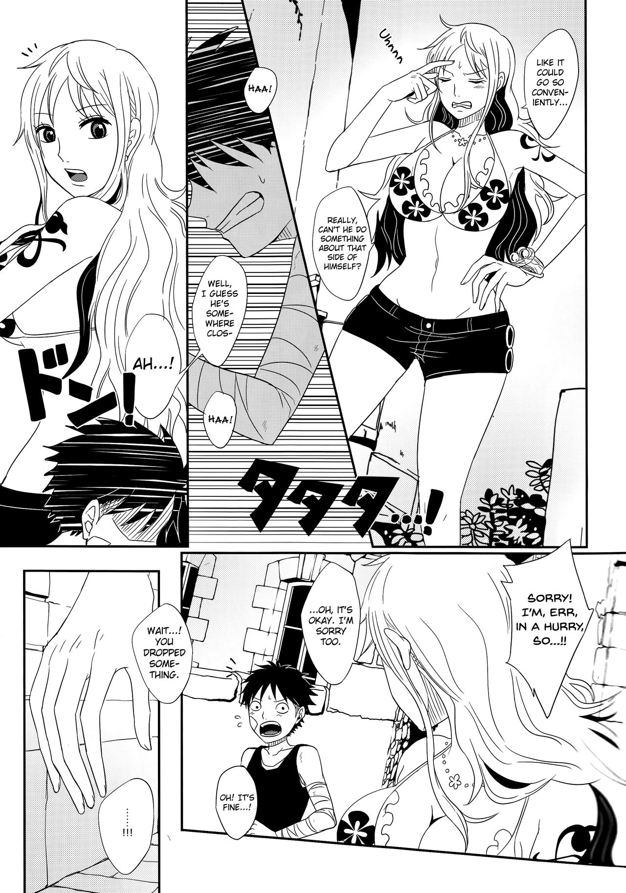 (Osaka Daienkai! 3) [Pucchu (Echigawa Ryuuka)] Koijikara Kazaguruma (One Piece) [English] [biribiri] page 7 full