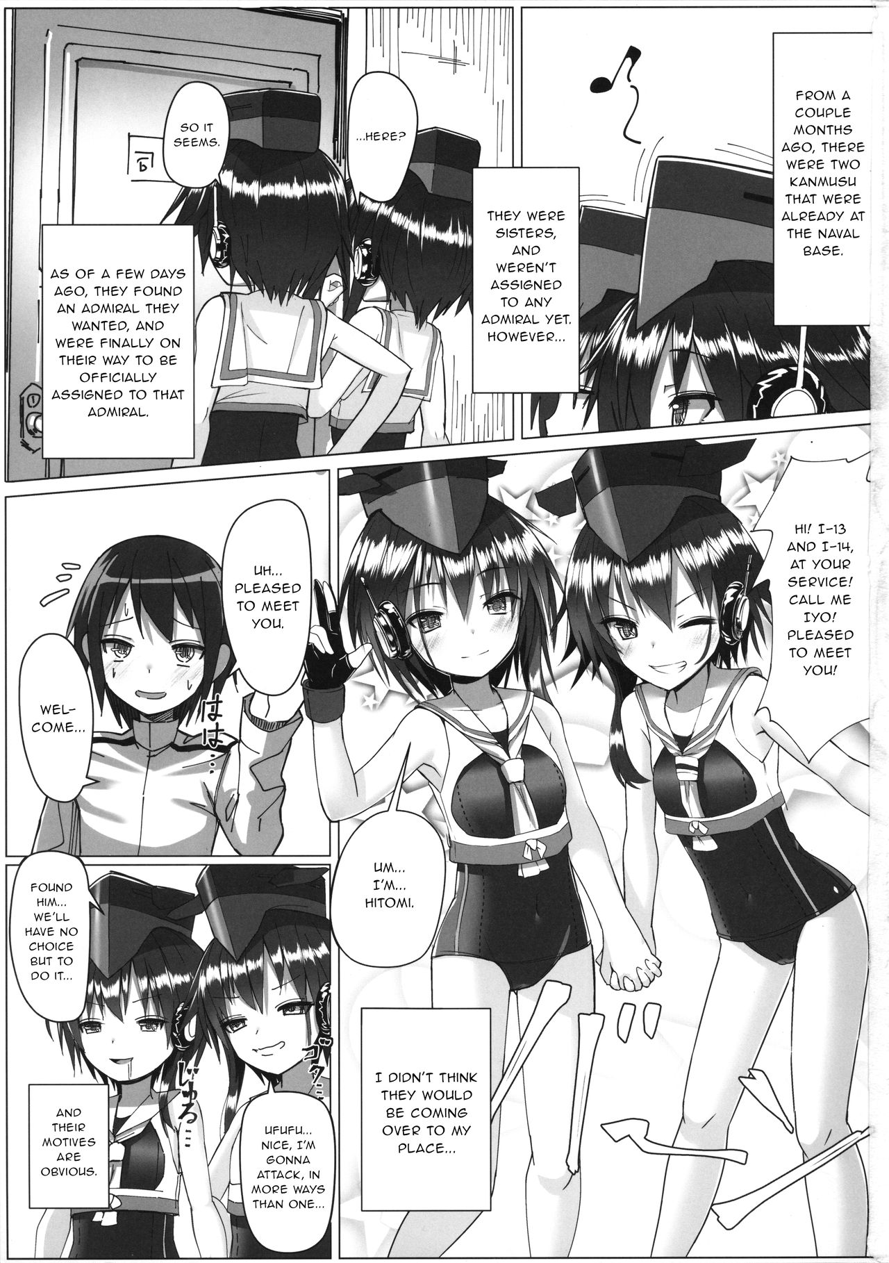 (C92) [Stylish Marunage (Patricia)] I-13 14-chan no Jigoujitoku Seikatsu (Kantai Collection -KanColle-) [English] [gentletemptl] page 2 full