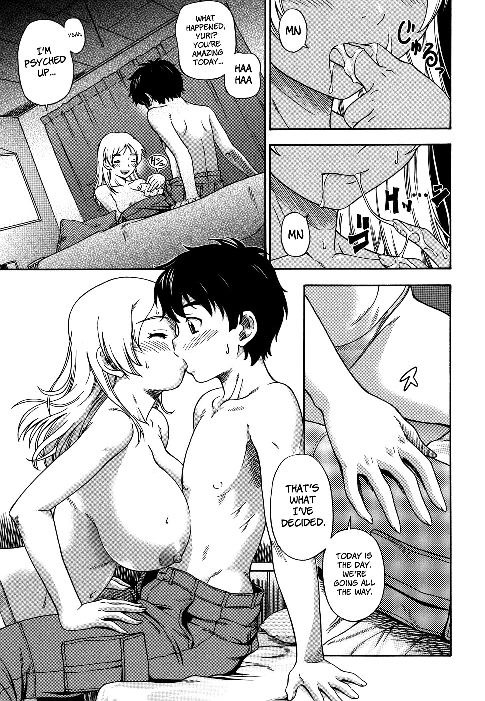 [Fukudahda] Koi ni Ochiyou | Love me do. [English] [Brolen + Faytear] page 195 full