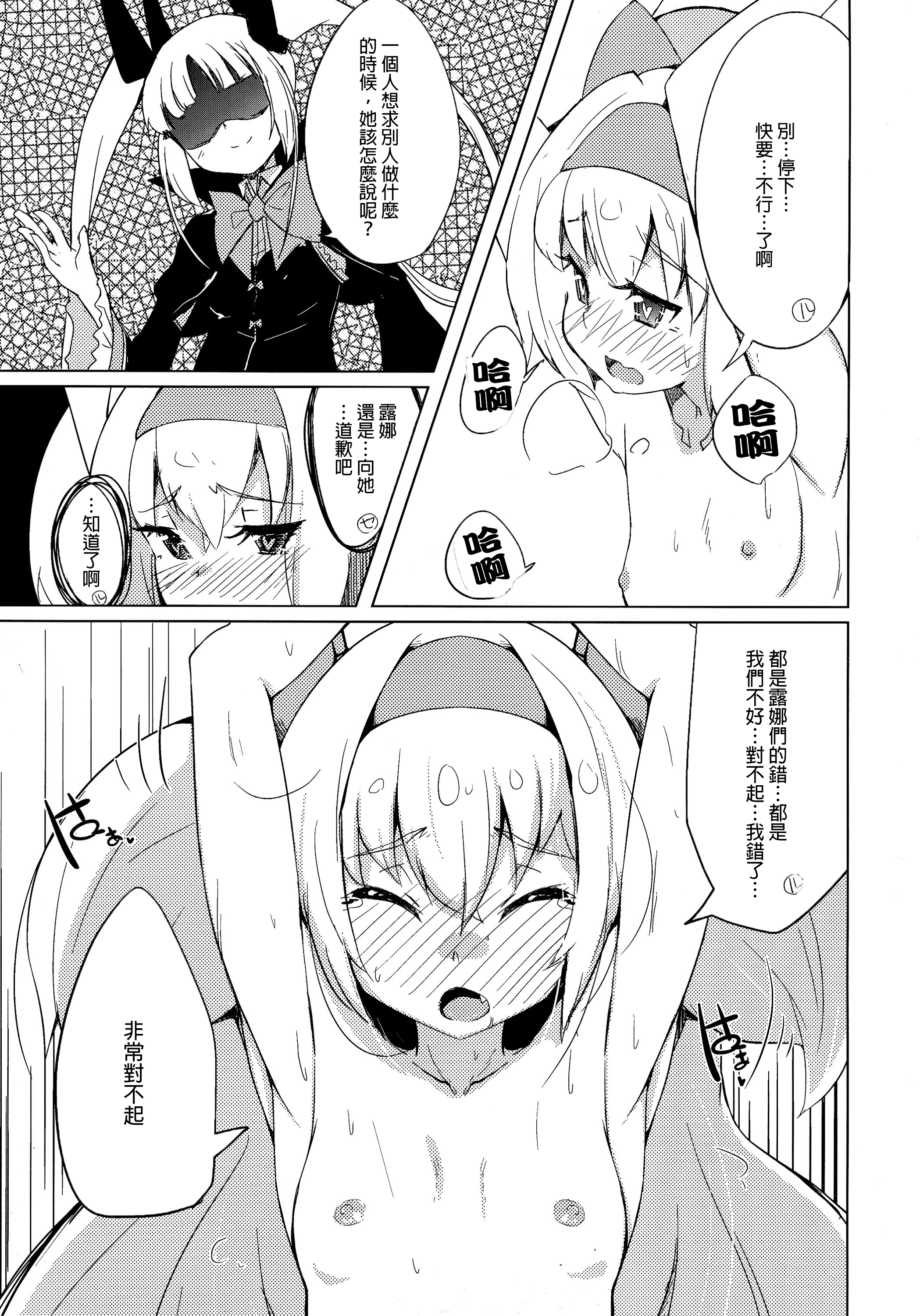 (C87) [Catcher's mitt of silver (Kaname Nagi)] Hime-shiki Shitsuke (BLAZBLUE) [Chinese] [沒有漢化] page 18 full