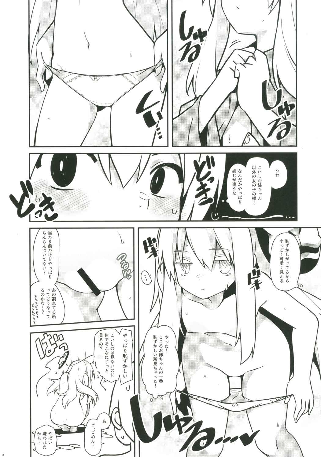 (Reitaisai 14) [Cola Bolt (Kotomuke Fuurin)] Kokorora (Touhou Project) page 4 full
