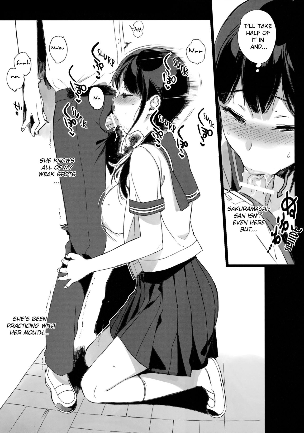 [NANIMOSHINAI (Sasamori Tomoe)] TTH Succubus Stayed Life Yomisawa-san no Yuuwaku Ecchi Hen [English] [A-Psy] page 4 full