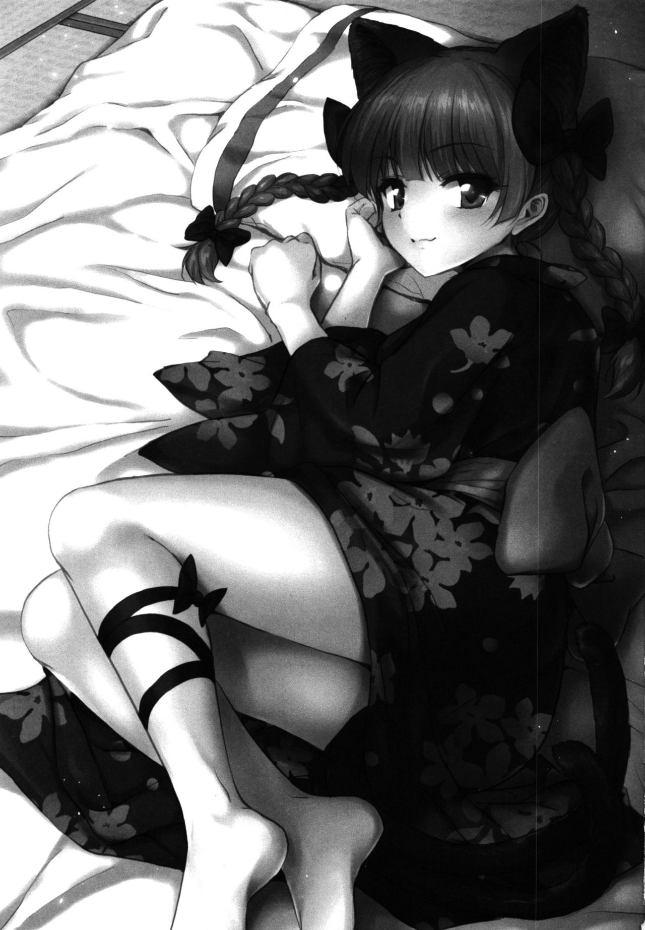 (Reitaisai 14) [54BURGER (Marugoshi)] Orin Chan Ni Natsukaretai (Touhou Project) [Chinese] [oo君個人漢化] page 3 full