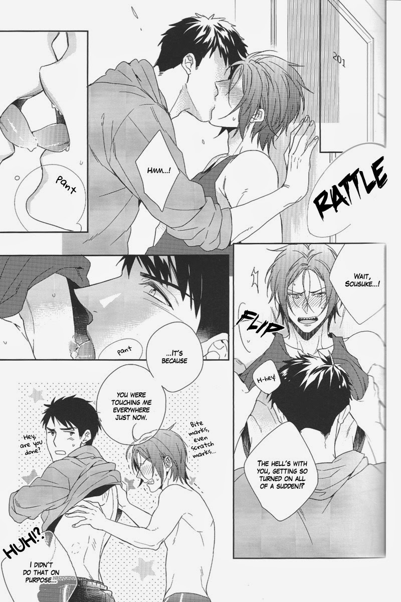 (Splash!) [URO (Amama)] Yasashii Uso o Oshiete | Tell me a gentle lie (Free!) [English] [Donamoeba] page 4 full