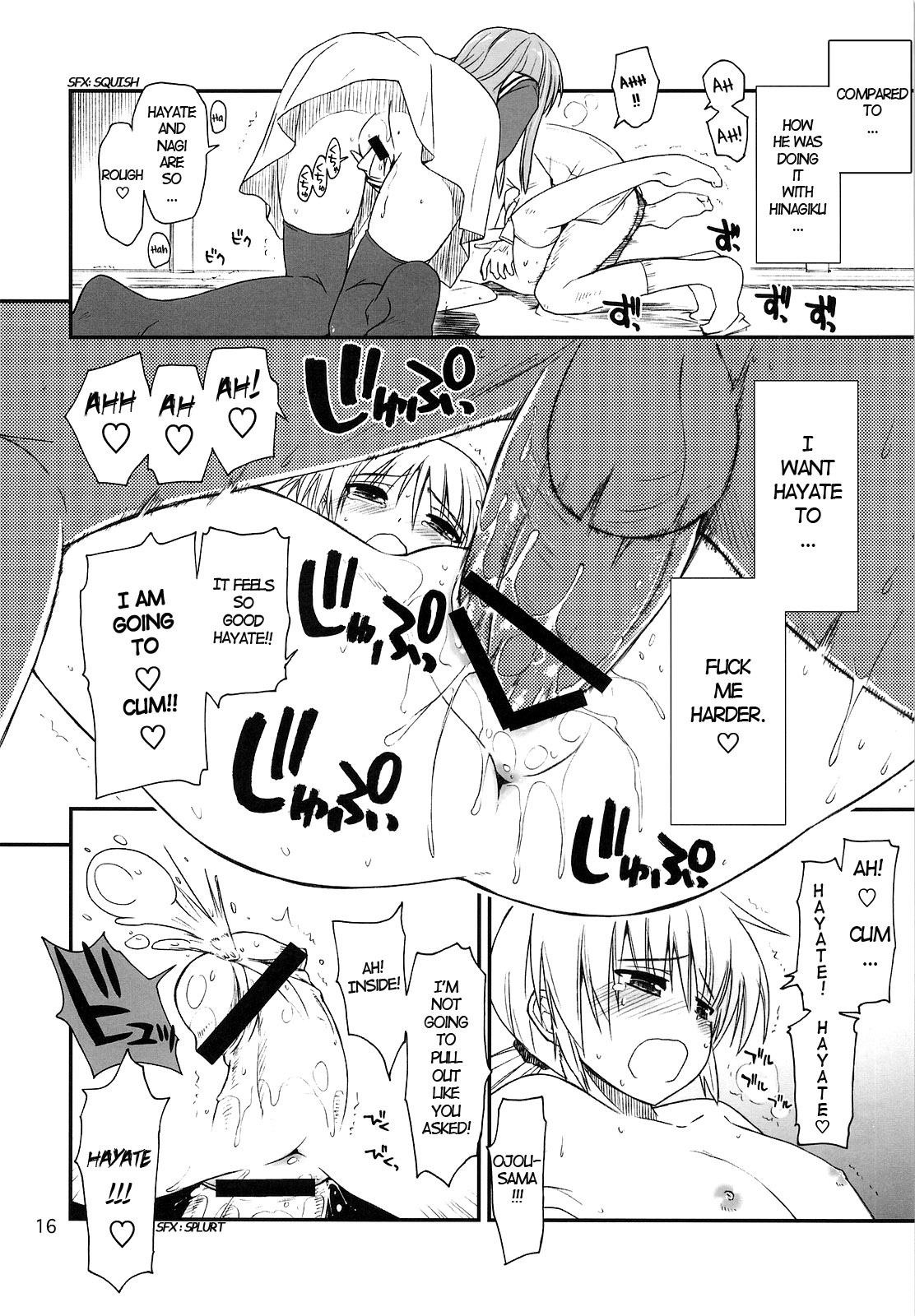 (C75) [Girigiri Nijiiro (Kamino Ryu-ya)] Nanoda!!! + Omake (Hayate no Gotoku) [English] [UNANIMAS] page 15 full