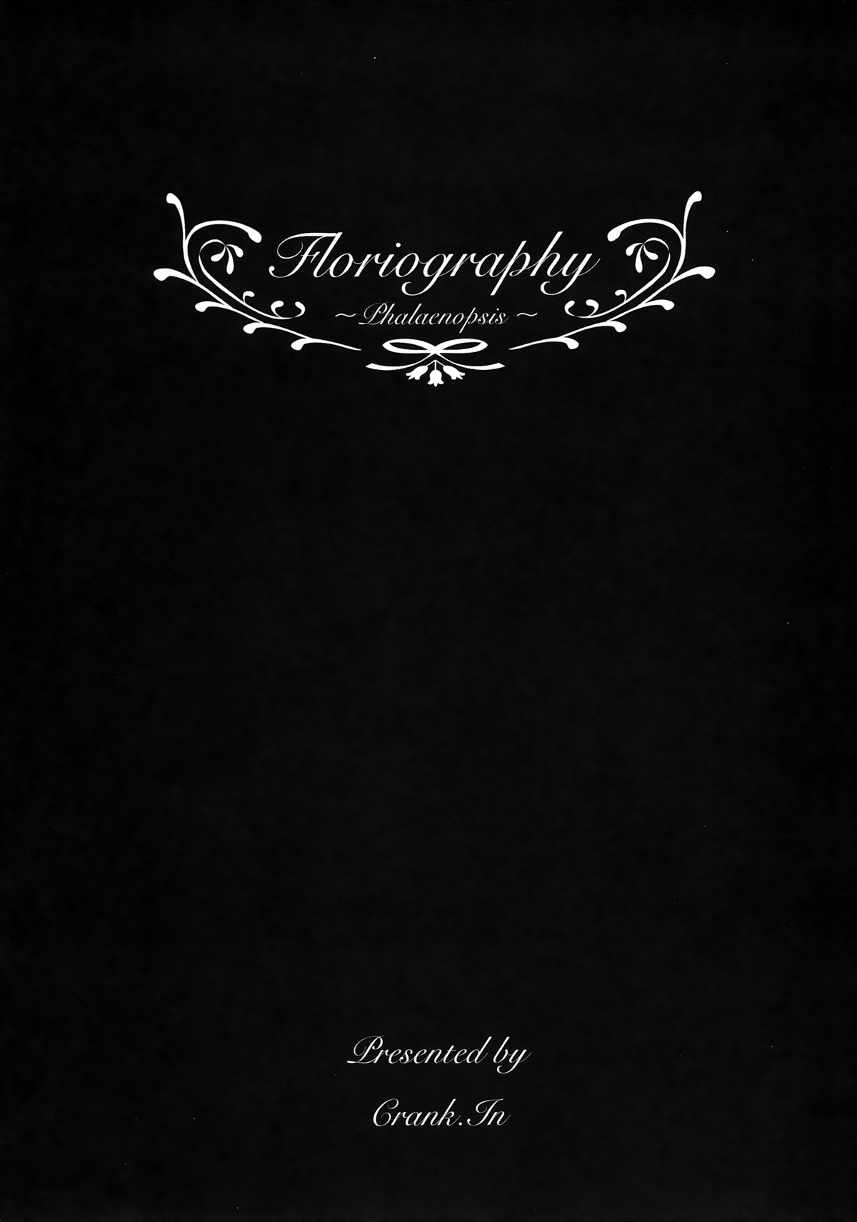 (C80) [Crank.In (Mizutani Tooru)] Floriography ~Phalaenopsis~ page 2 full