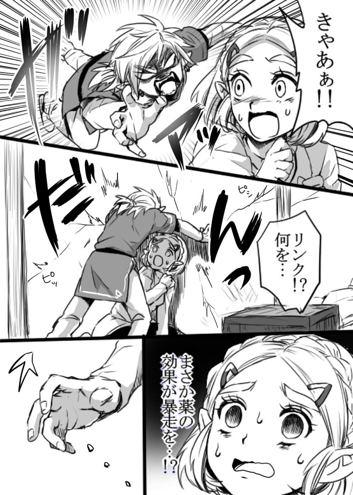 [Wasabi] Anzen de Kensen na Okusuri o Nomou! (The Legend of Zelda: Breath of the Wild) page 4 full