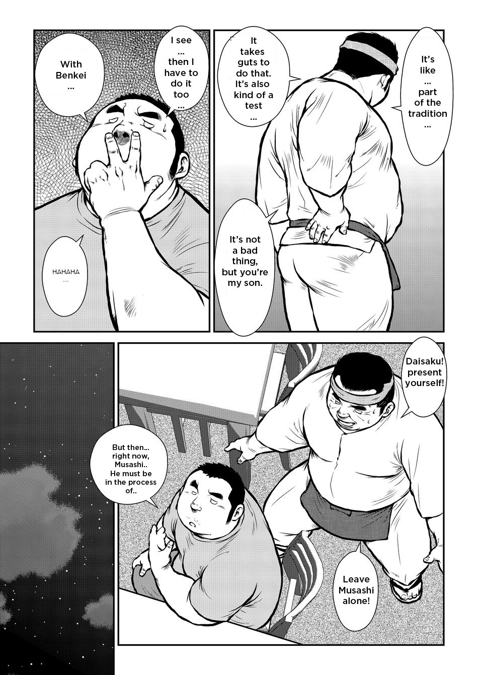 [Ebisuya (Ebisubashi Seizou)] Hara Iso Hatsujou Seinendan | The Hot Festival Goers Ch. 2 [English] {Gamerjunkie} [Decensored] [Digital] page 23 full