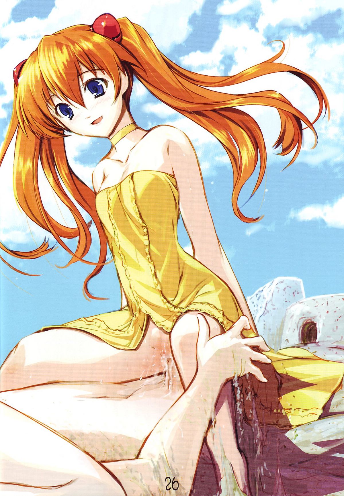 (C68) [Doujin Hoops, Eyes Of Dragon (Various)] Megamitachi No Kyuujitsu (Neon Genesis Evangelion) page 30 full