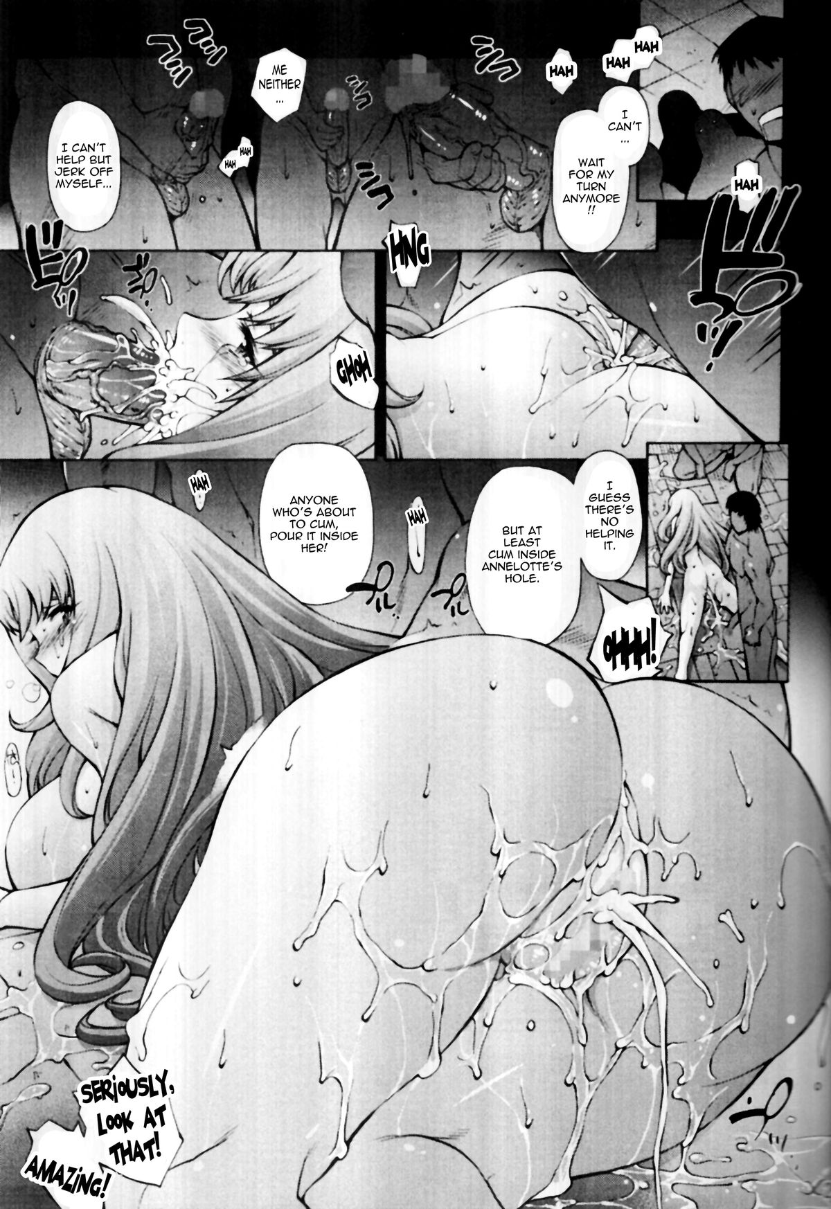 (C82) [Molotov Cocktail (Oowada Tomari)] Blade Blade IV (Queen's Blade) [English] {thetsuuyaku} page 24 full