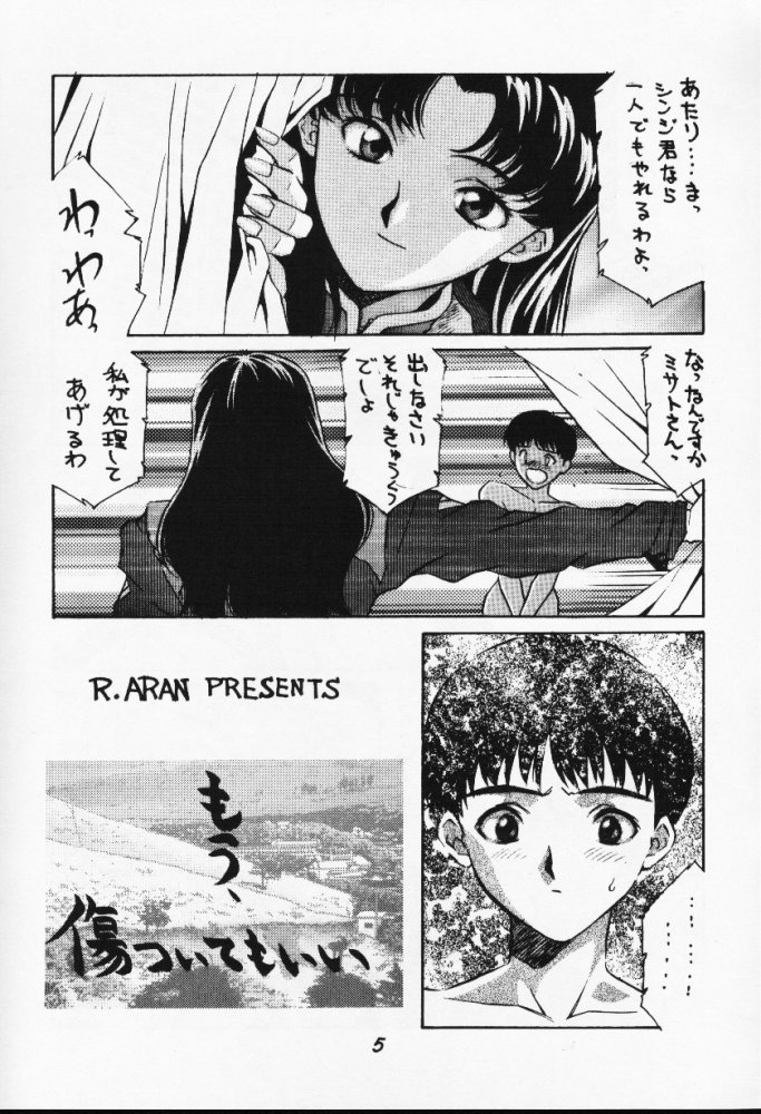 [Studio Kororin (R ARAN)] Mou, Kizutsuite mo ii (Neon Genesis Evangelion) page 5 full