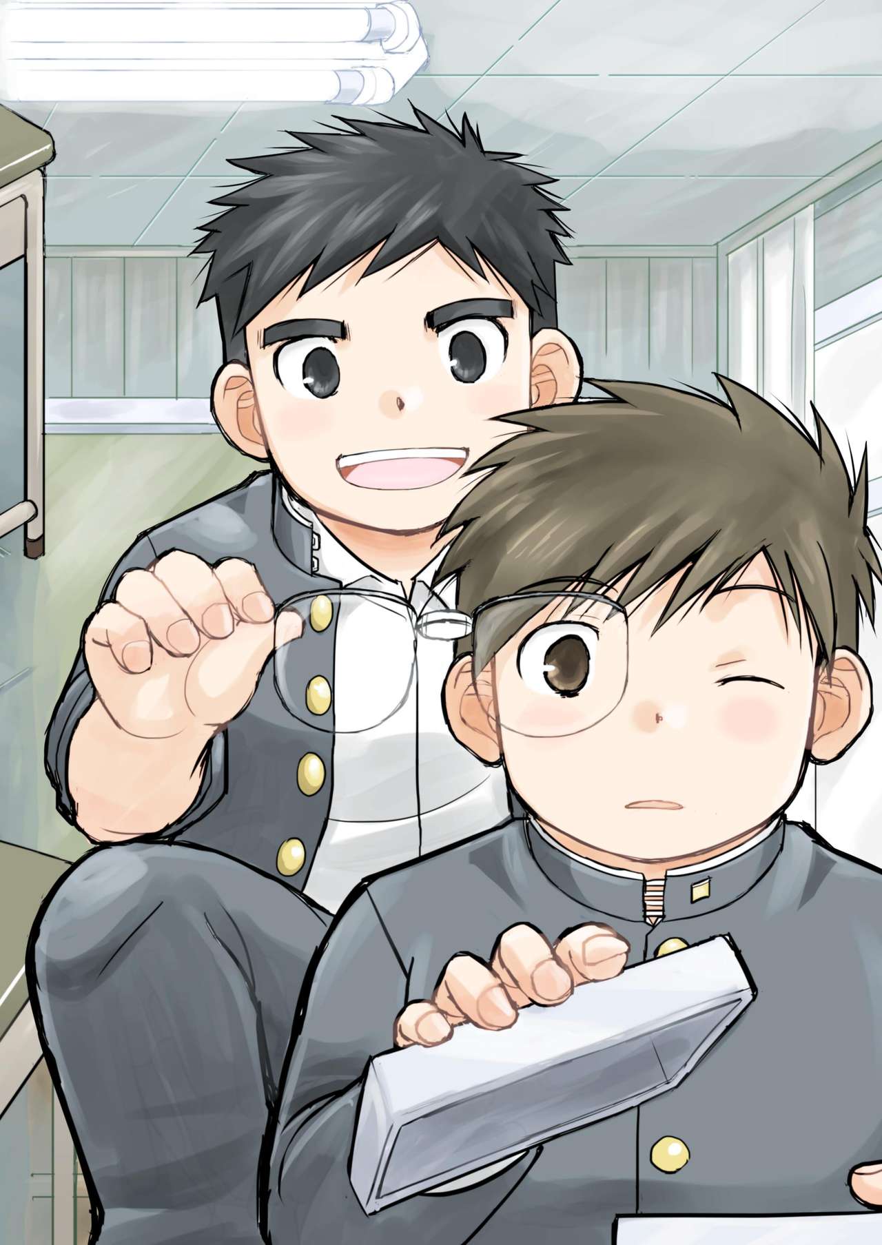 [Higedaihuku (Daihuku)] Megane ni Cellophane Tape [Digital] page 74 full
